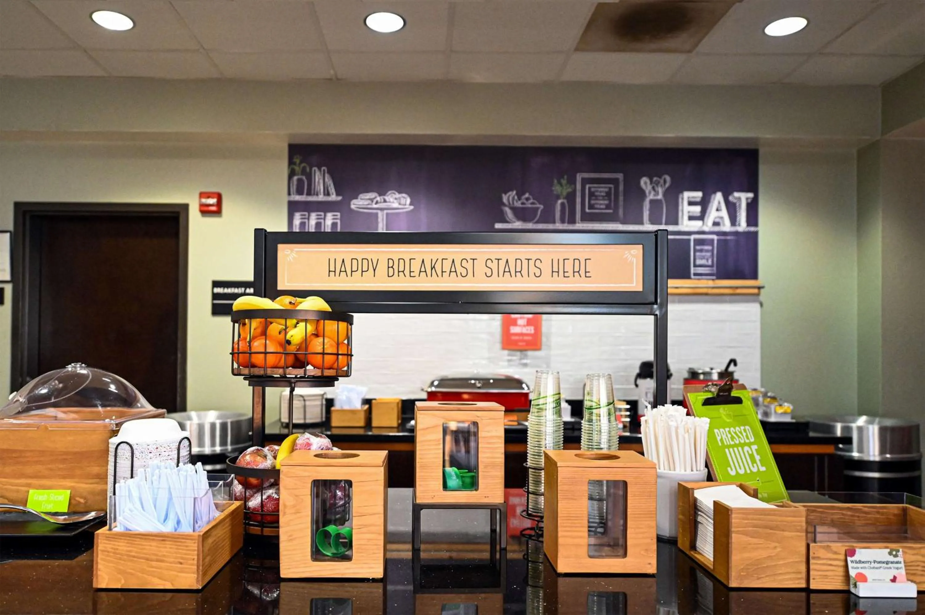 Breakfast in Hampton Inn & Suites Smithfield