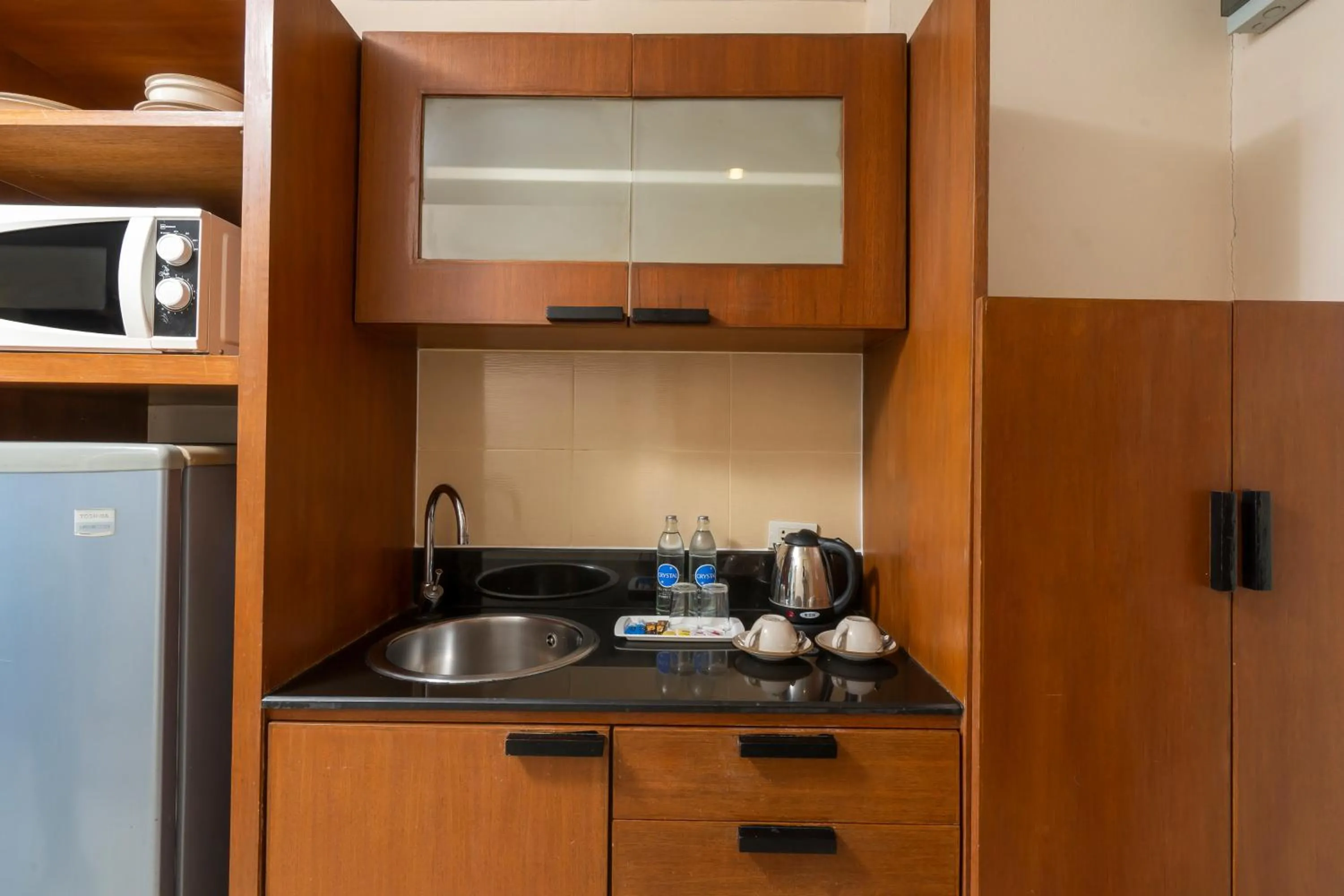 Kitchen or kitchenette in Bella Villa Cabana