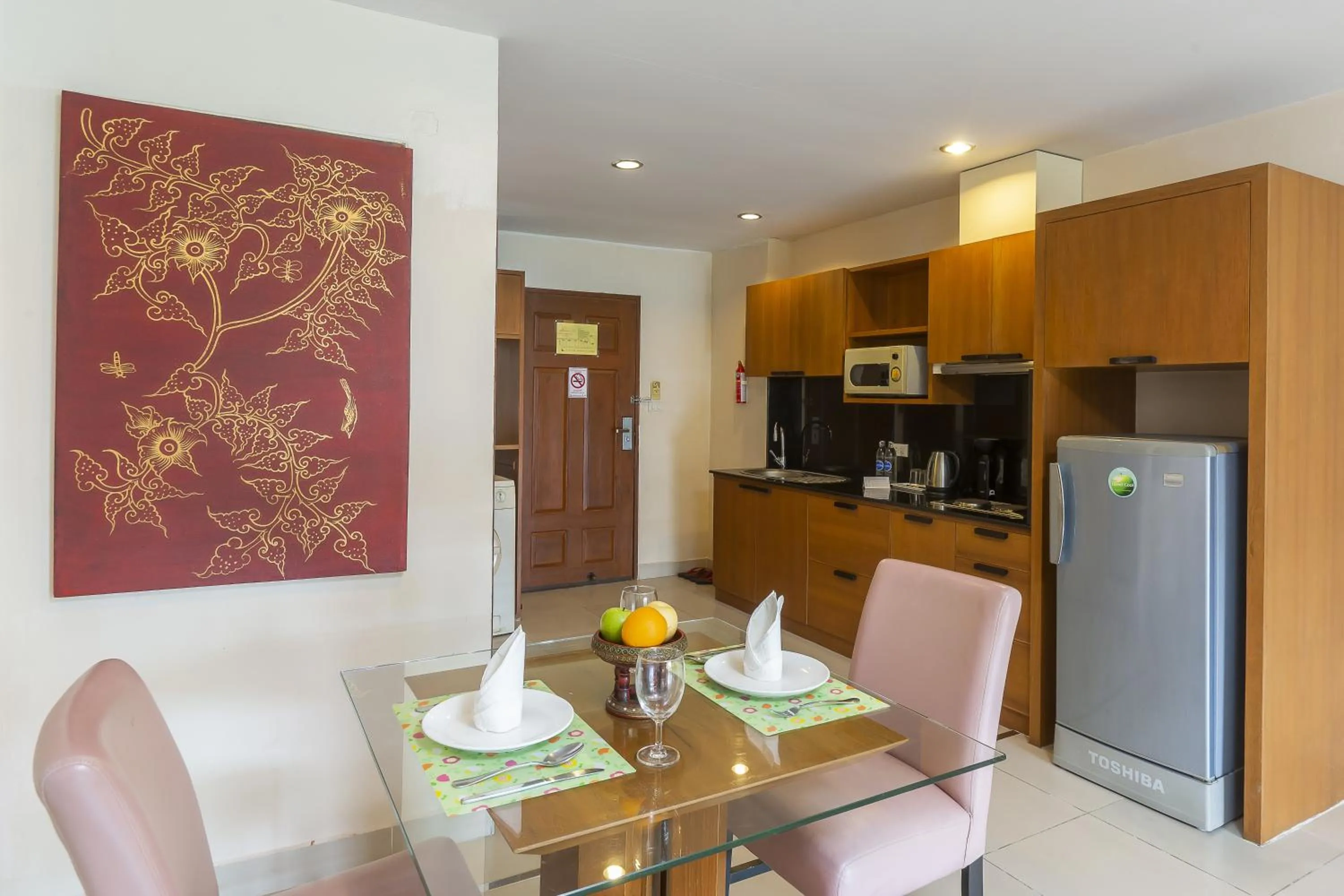 Kitchen or kitchenette in Bella Villa Cabana