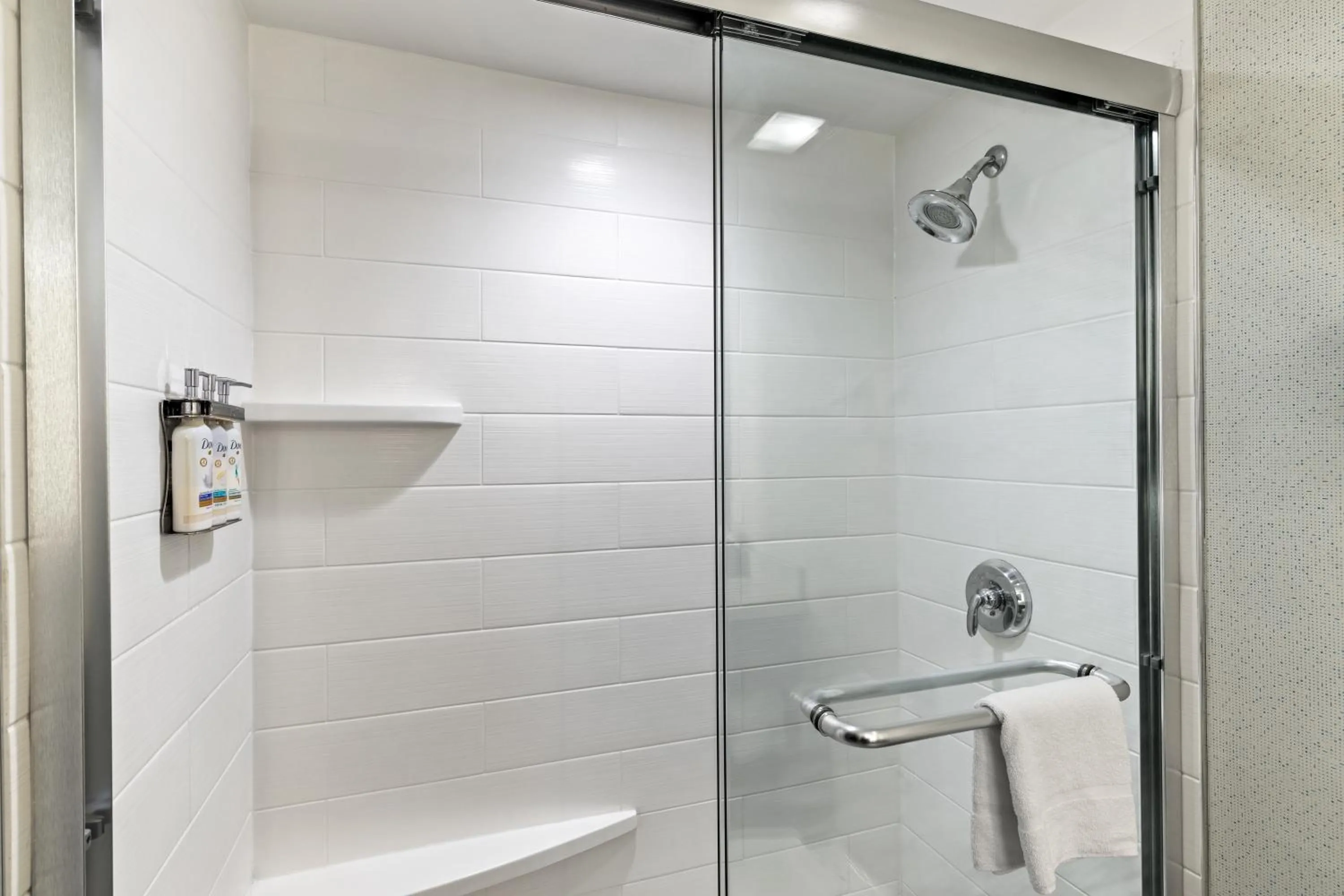Shower in Holiday Inn Express - Sunnyvale - Silicon Valley by IHG