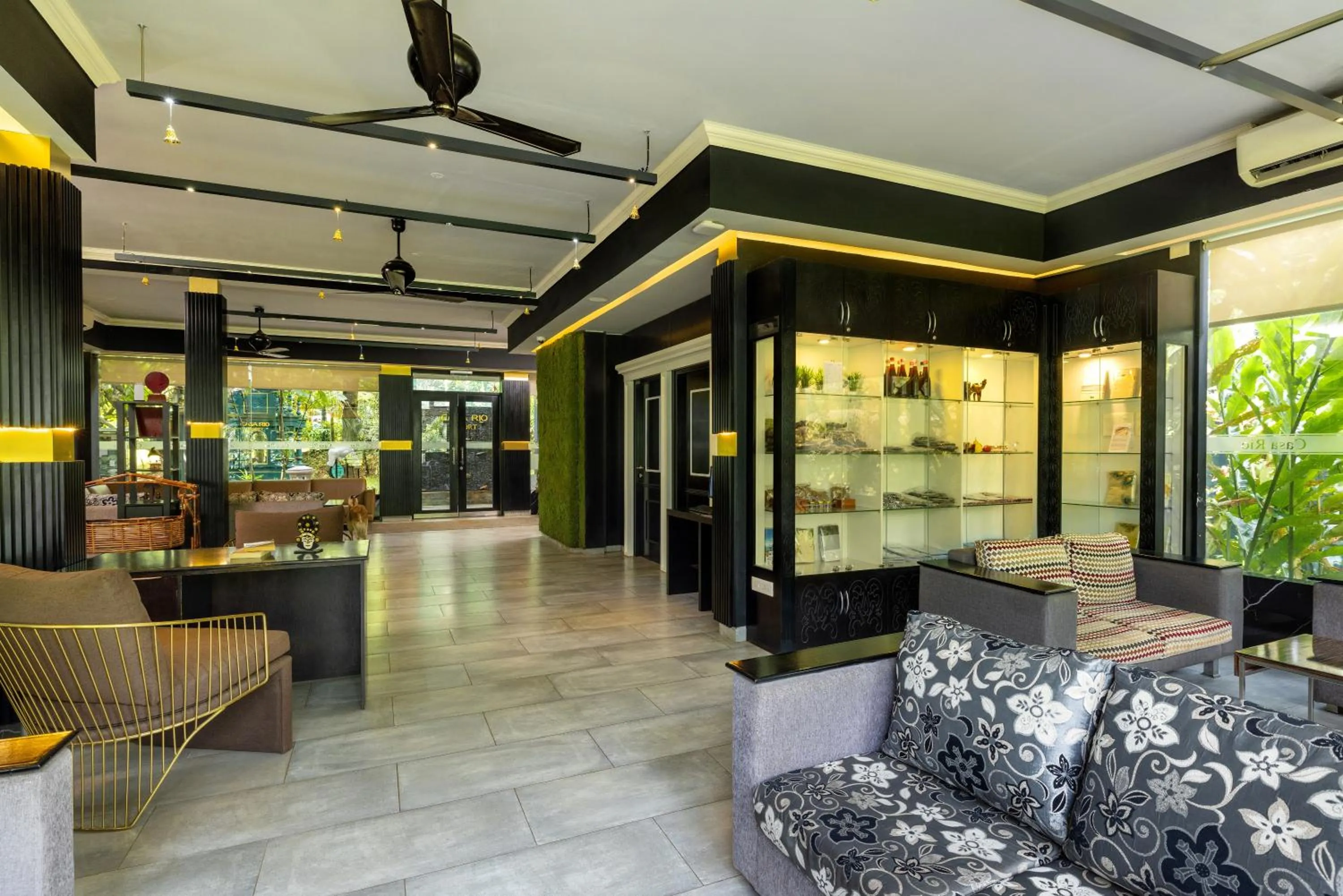 Lobby or reception in Casa Rio Resorts Athirappilly