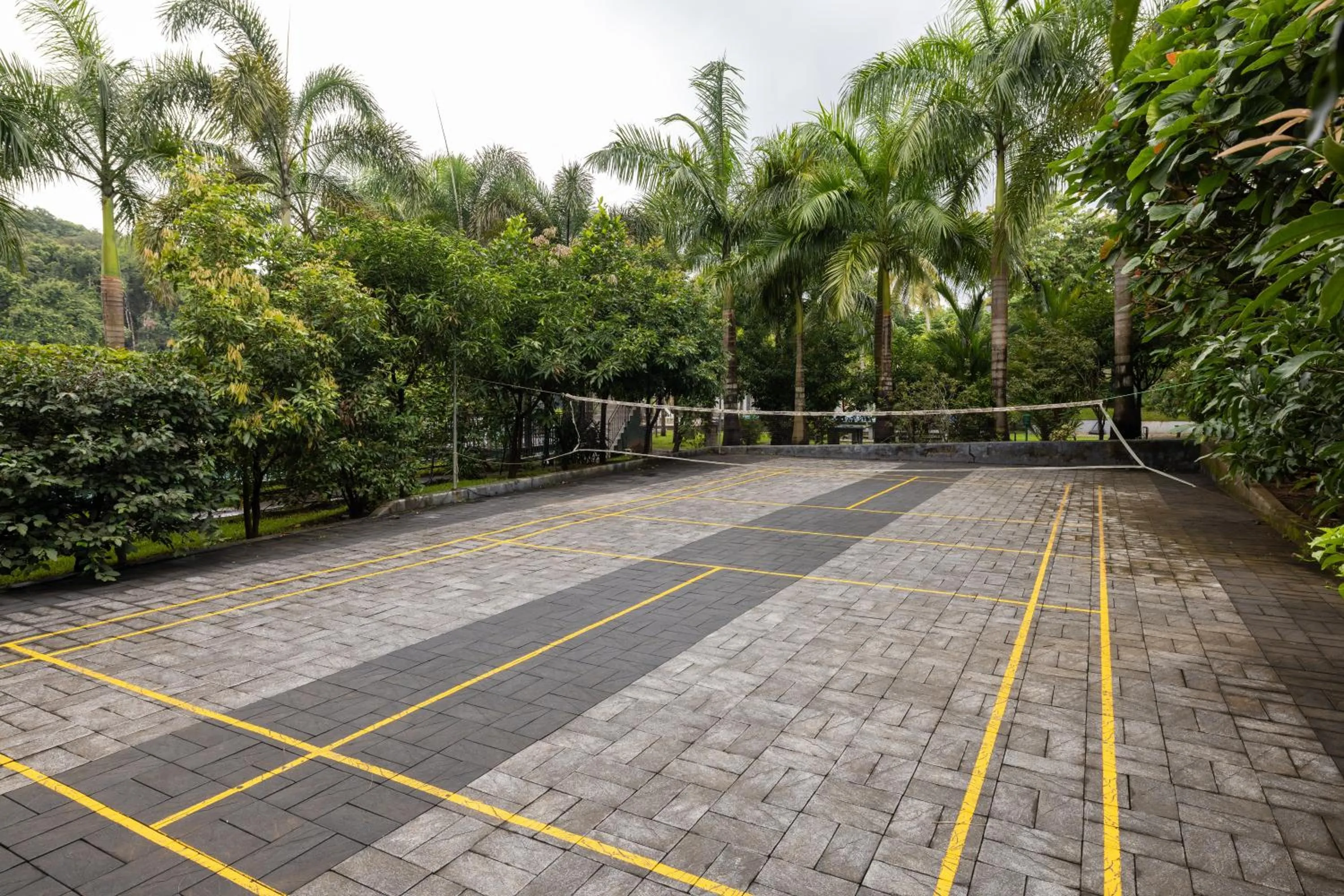 Children play ground in Casa Rio Resorts Athirappilly