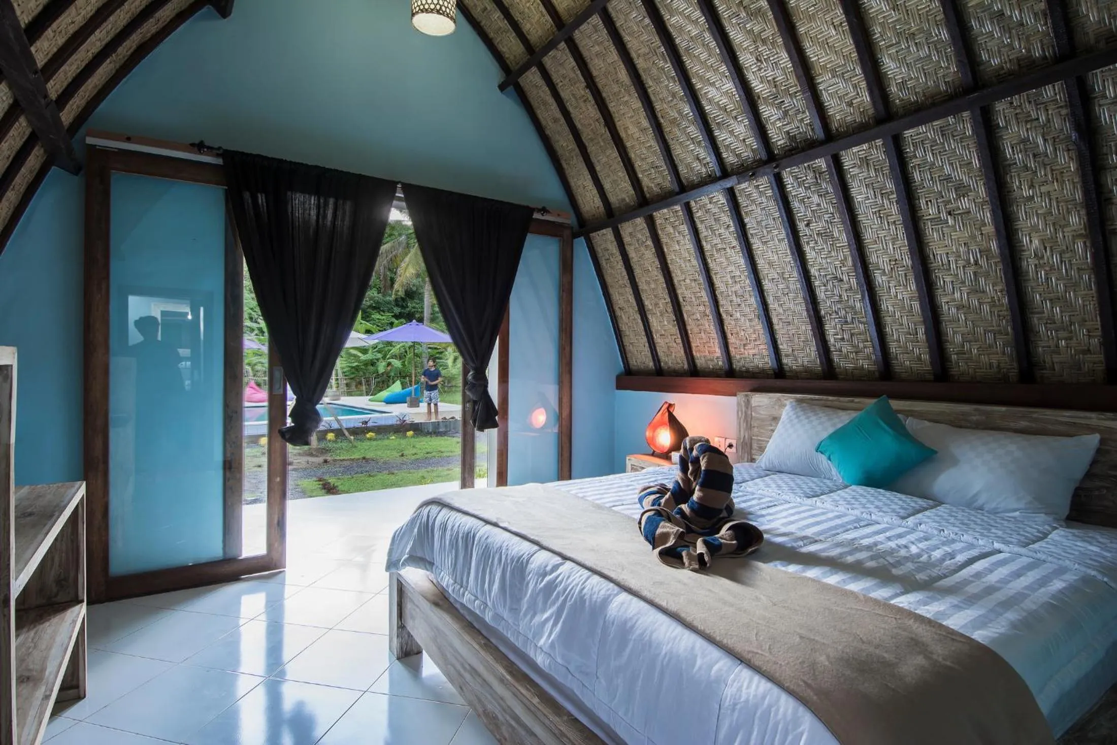 Bedroom, Bed in Apit Lawang Villas & Resto