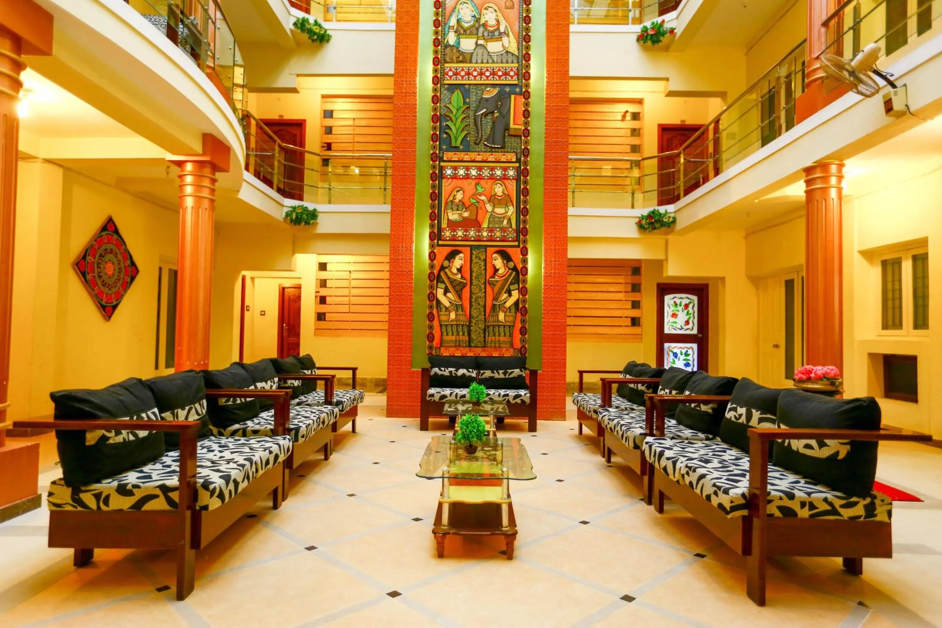 Lobby or reception in Hotel Abi's Inn