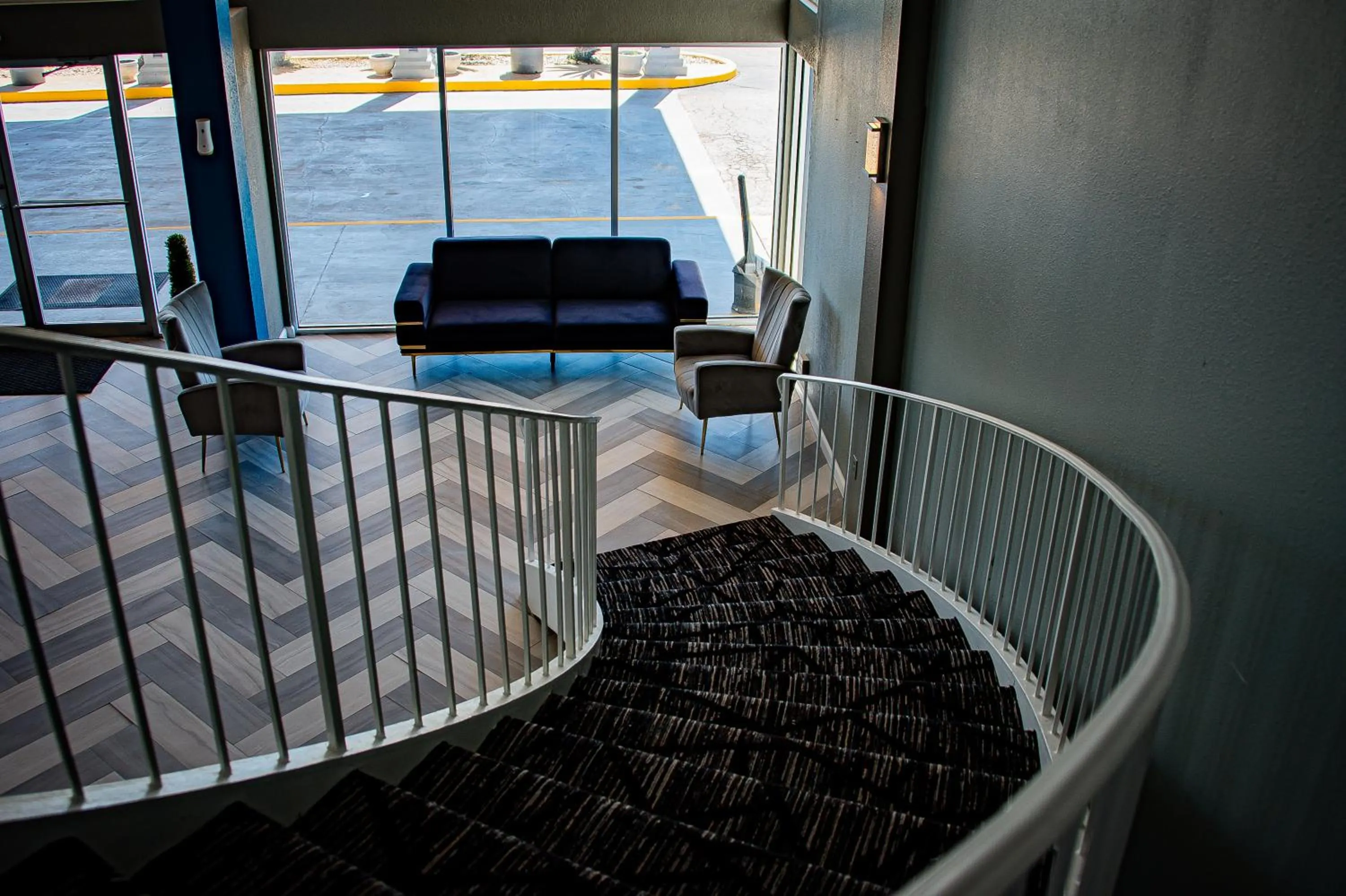 Bed in Biloxi Beach Hotel