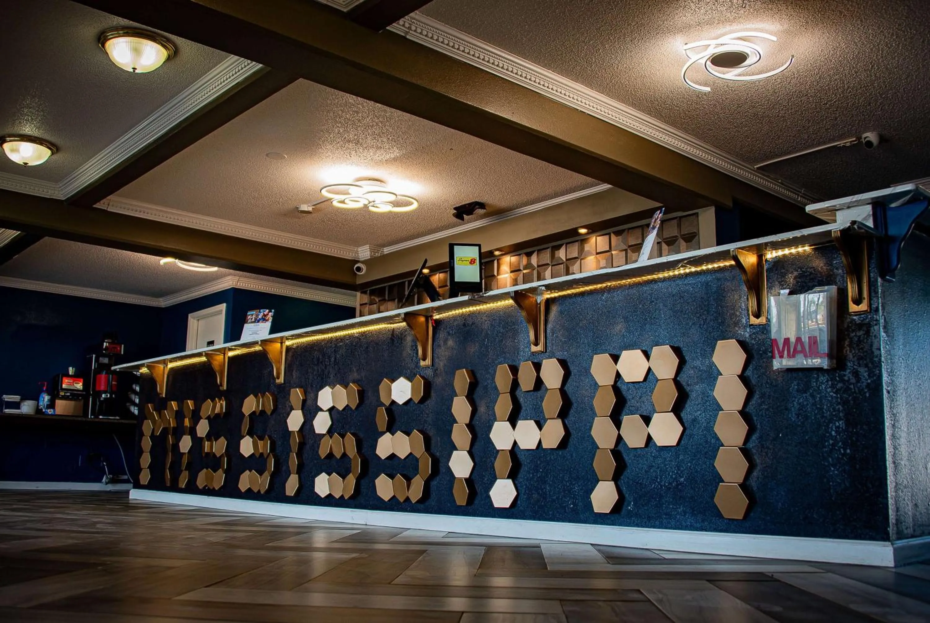 Lobby or reception in Super 8 by Wyndham Biloxi