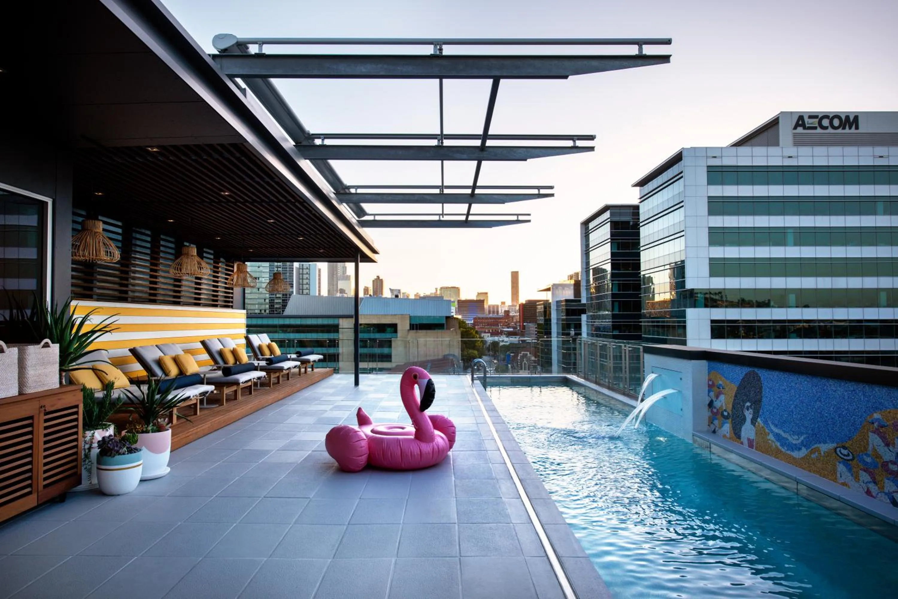 Swimming pool in Ovolo Brisbane Fortitude Valley, a Wyndham Hotel