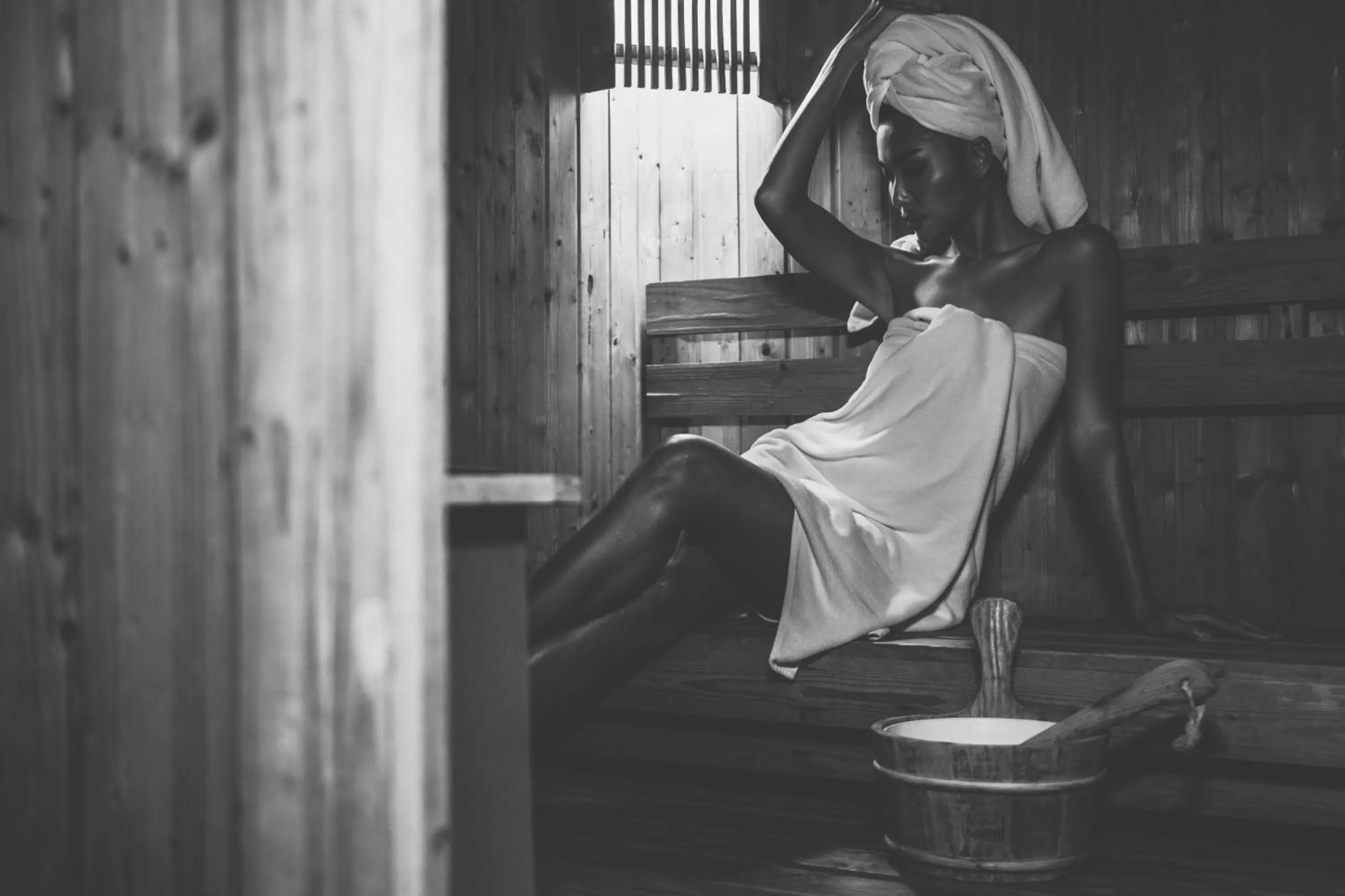 Sauna in The Victory Residences Bangkok