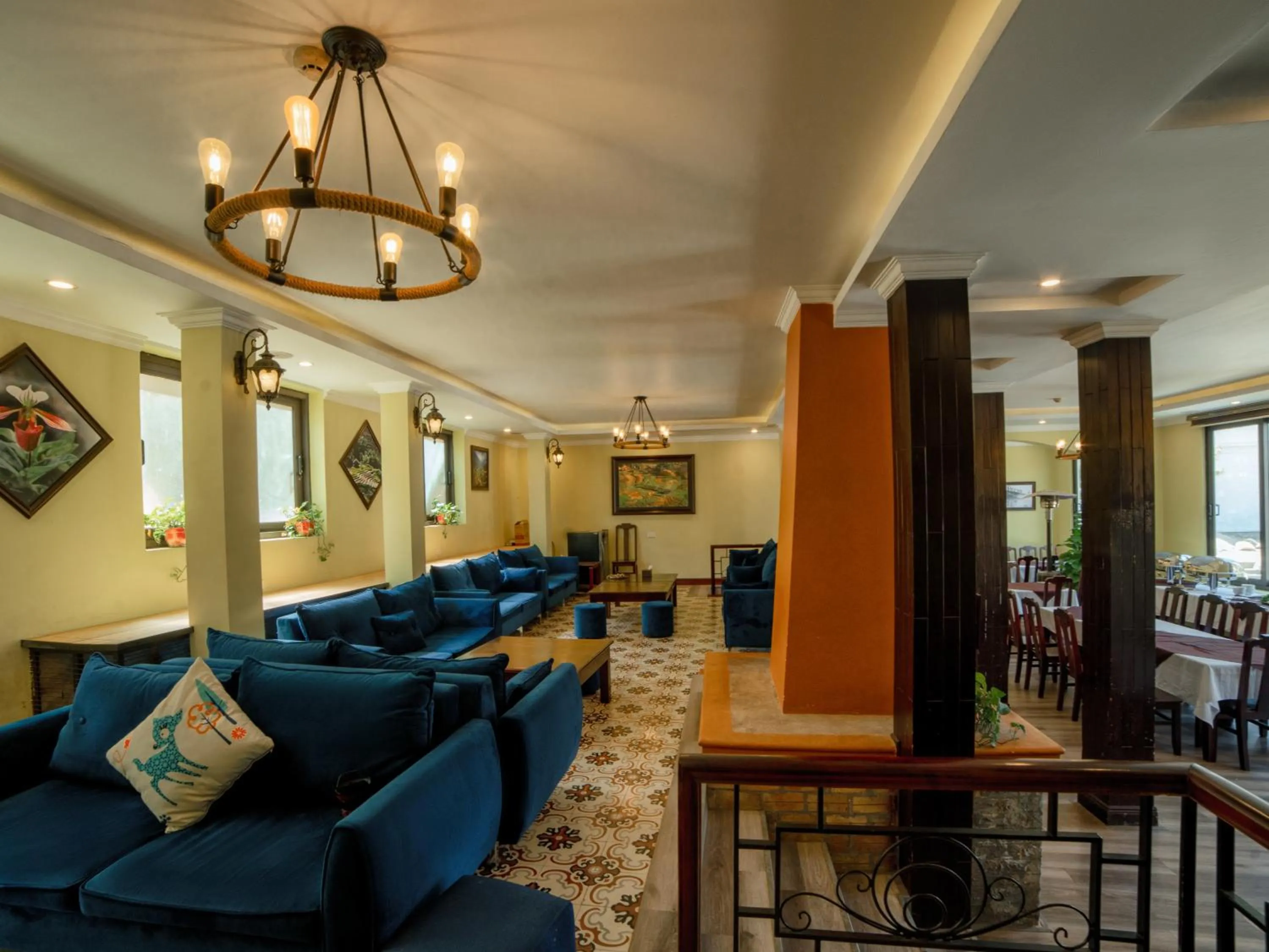 Restaurant/places to eat in Ladybird Boutique Hotel