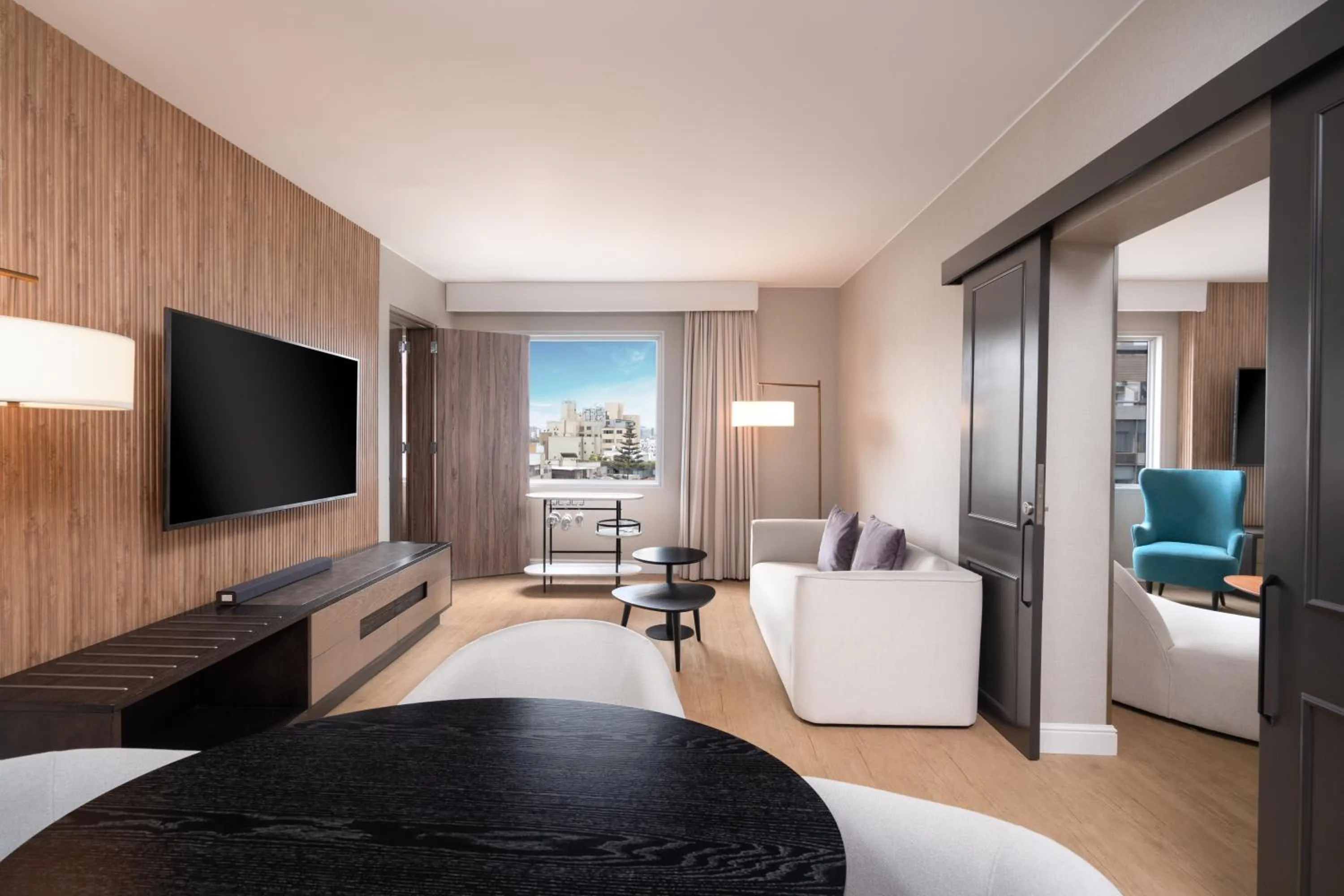 Bed in Hyatt Centric San Isidro Lima