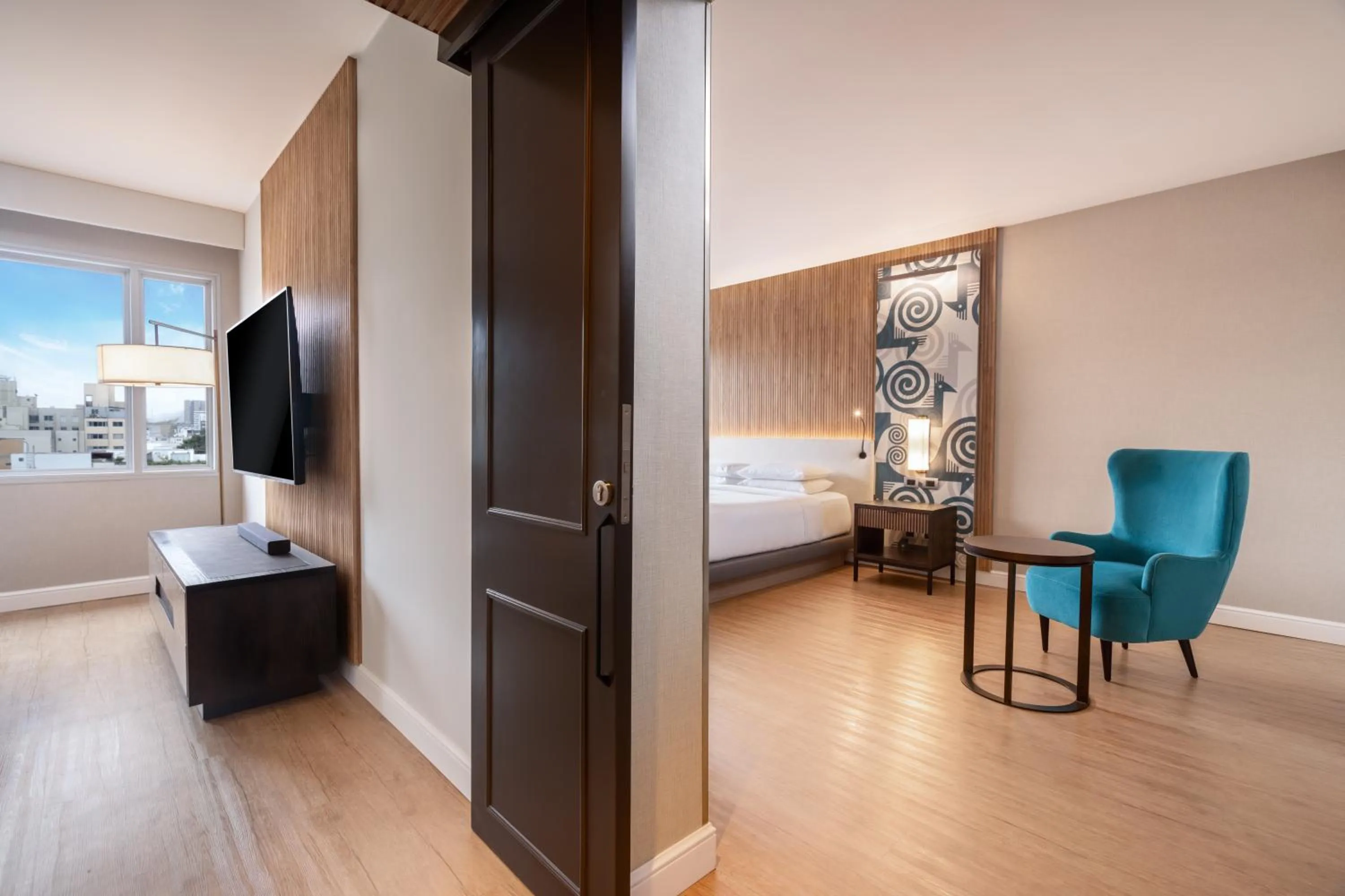 Bed in Hyatt Centric San Isidro Lima