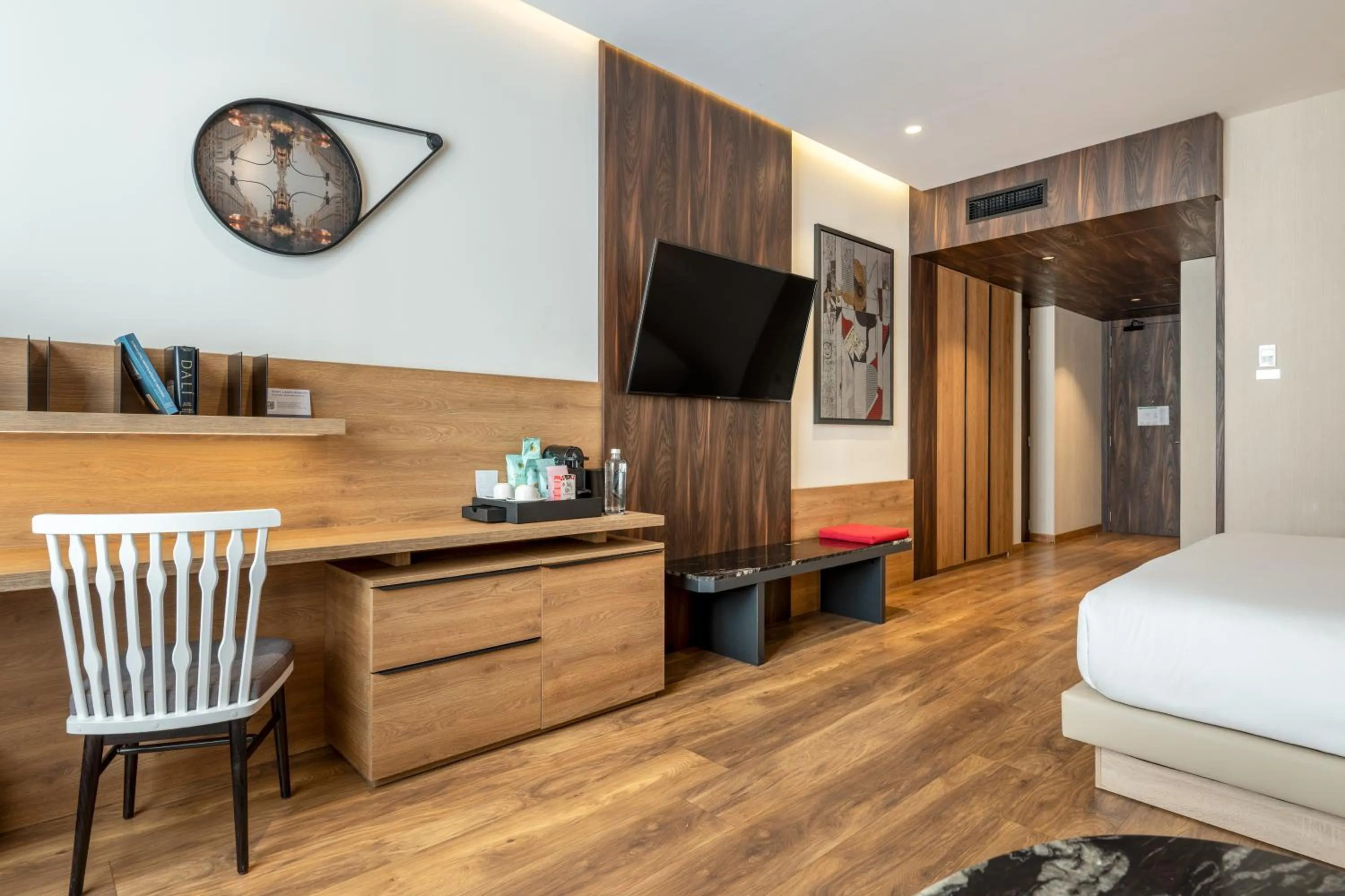 furniture, Bed in Hyatt Centric Gran Via Madrid