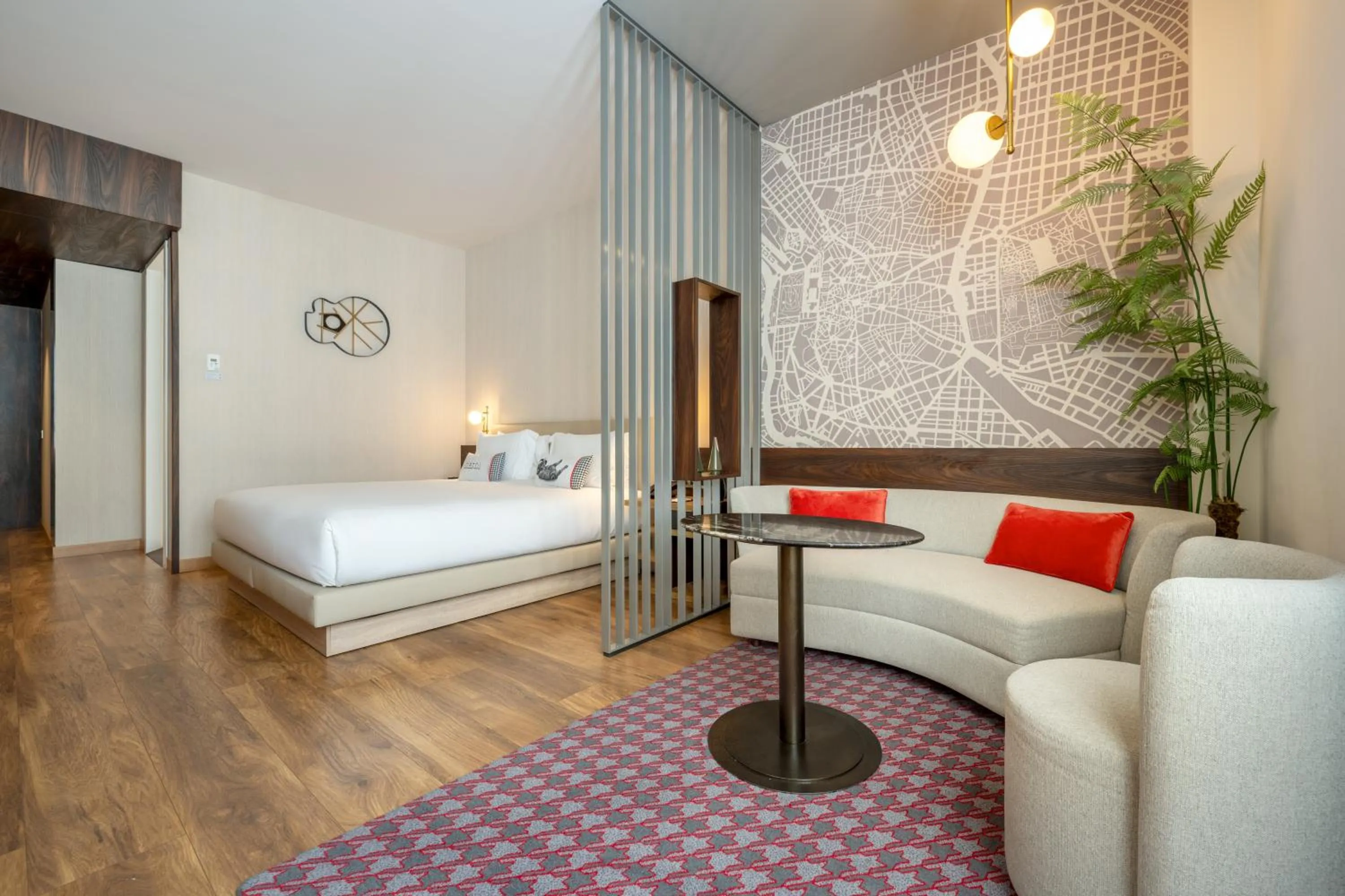 Bed in Hyatt Centric Gran Via Madrid