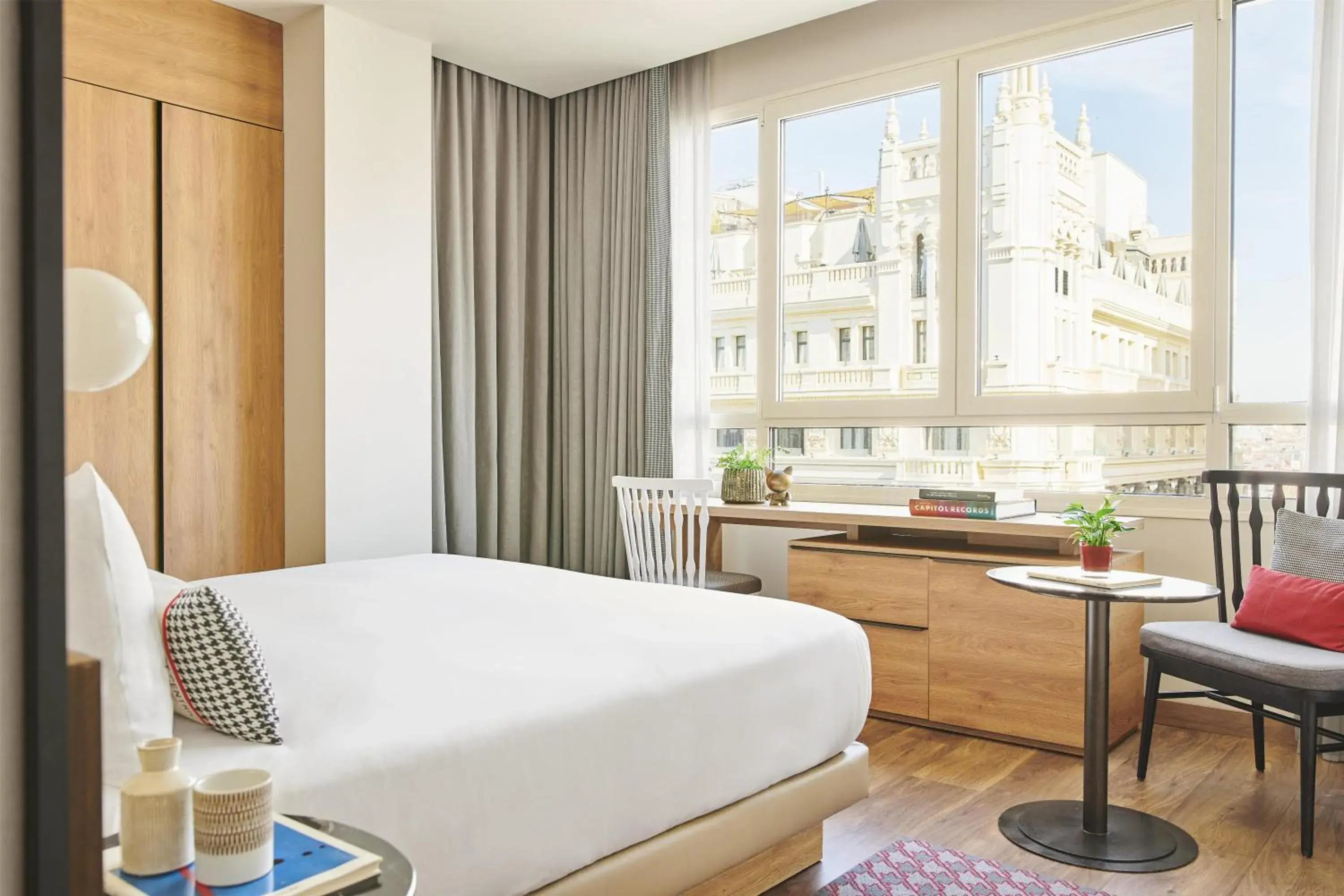 King Room with View in Hyatt Centric Gran Via Madrid King Room with View in Hyatt Centric Gran Via Madrid
