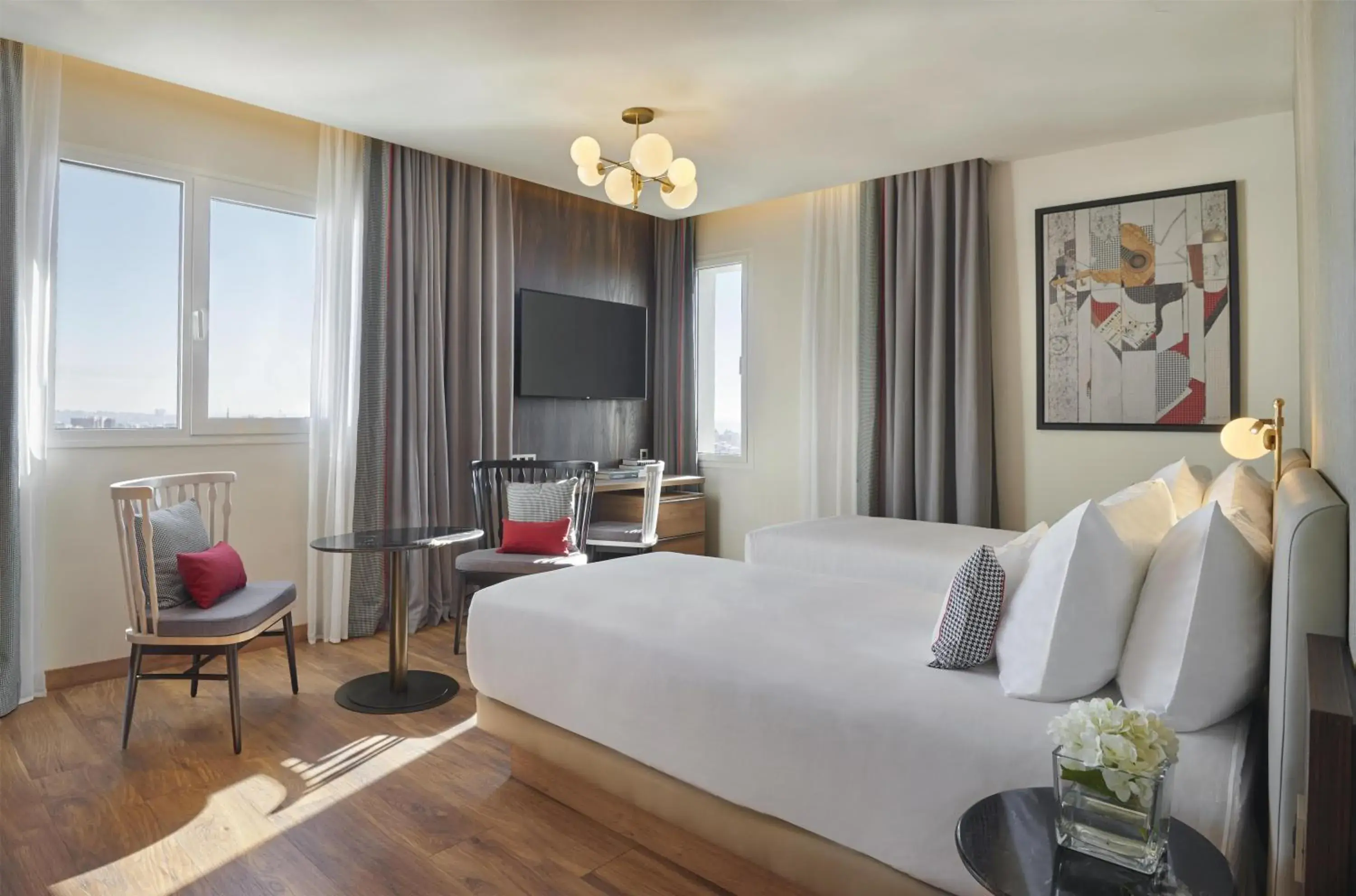 Twin Room in Hyatt Centric Gran Via Madrid Twin Room in Hyatt Centric Gran Via Madrid