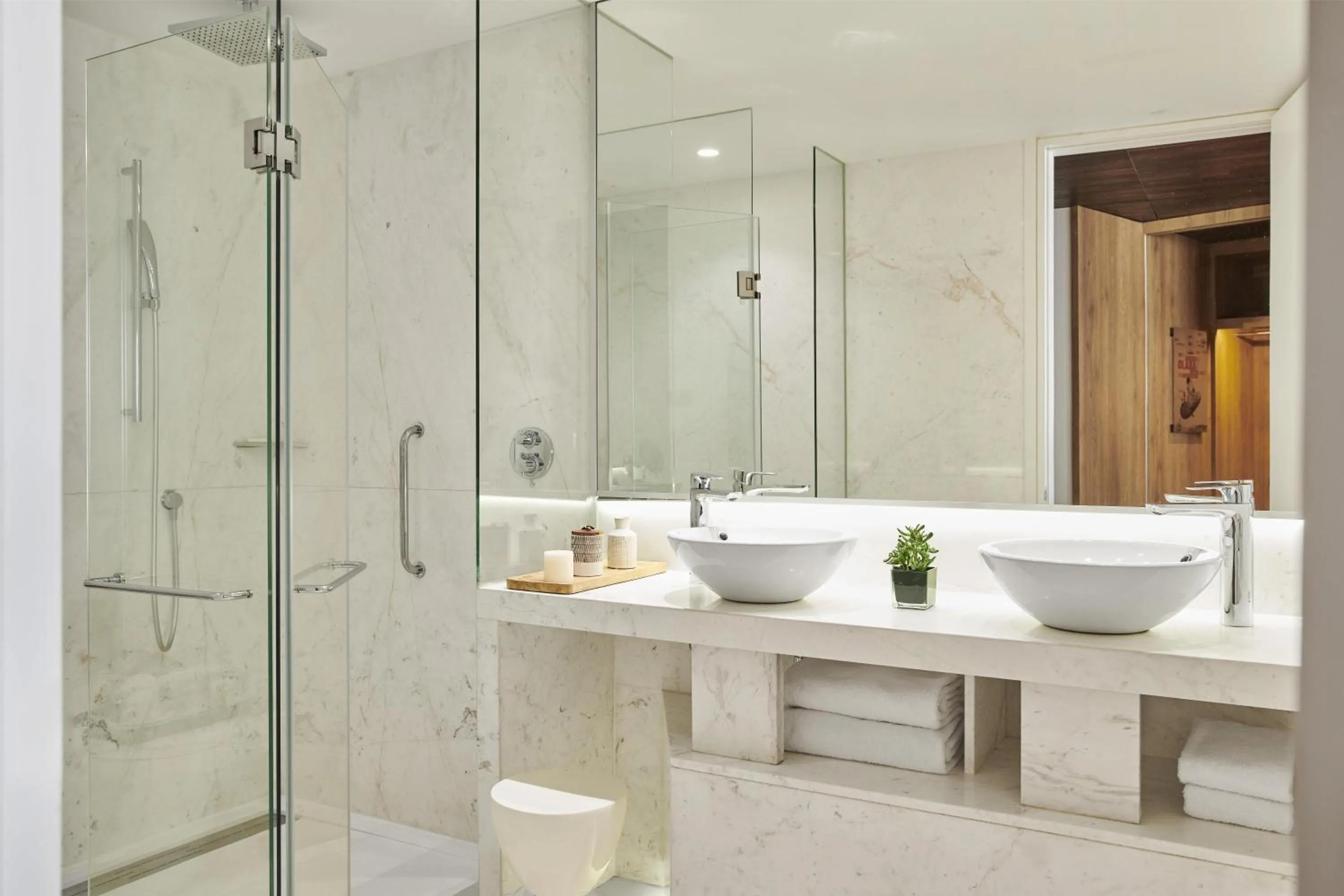 Bathroom in Hyatt Centric Gran Via Madrid