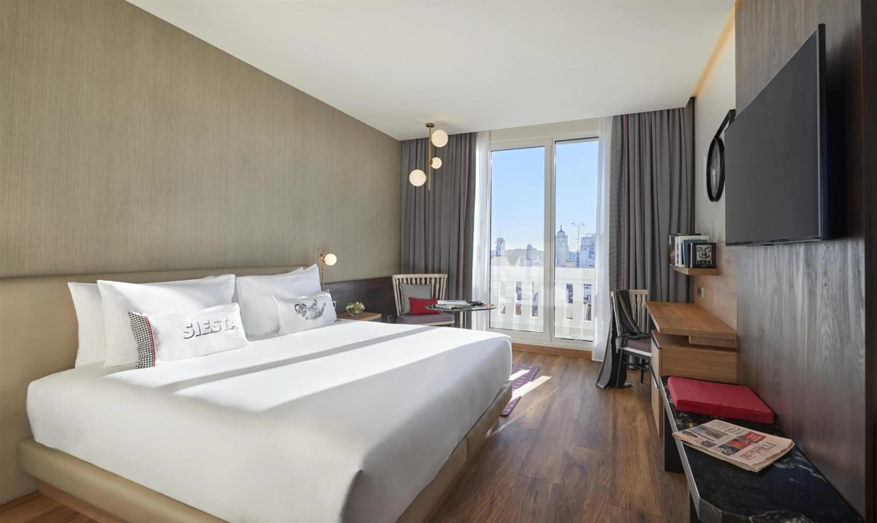 Bedroom, Bed in Hyatt Centric Gran Via Madrid