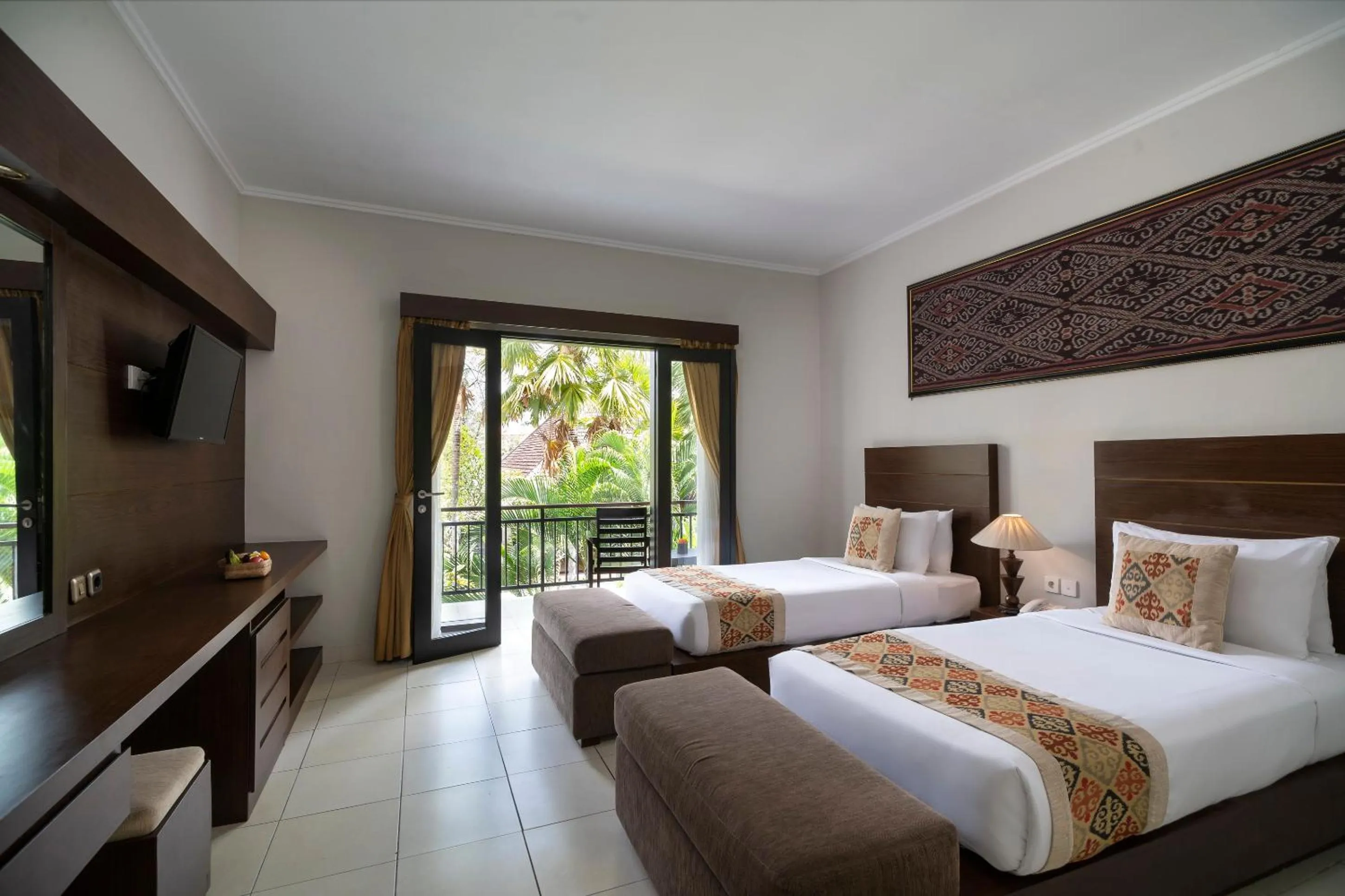 Garden, Bed in Amatara Agung Raka