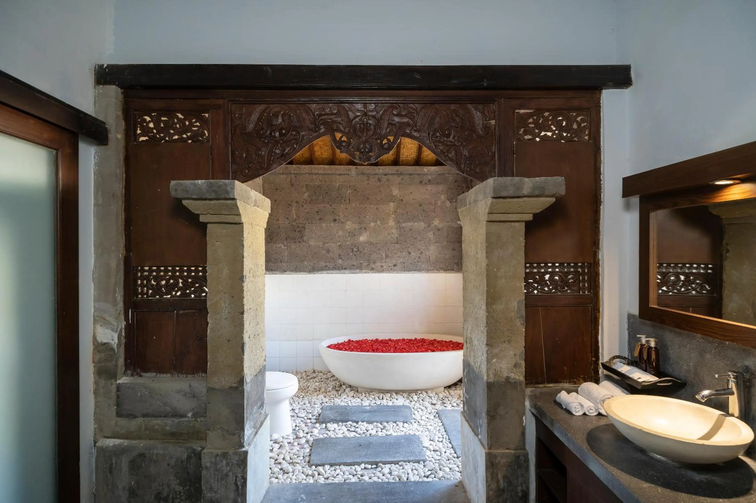 Bathroom in Amatara Agung Raka