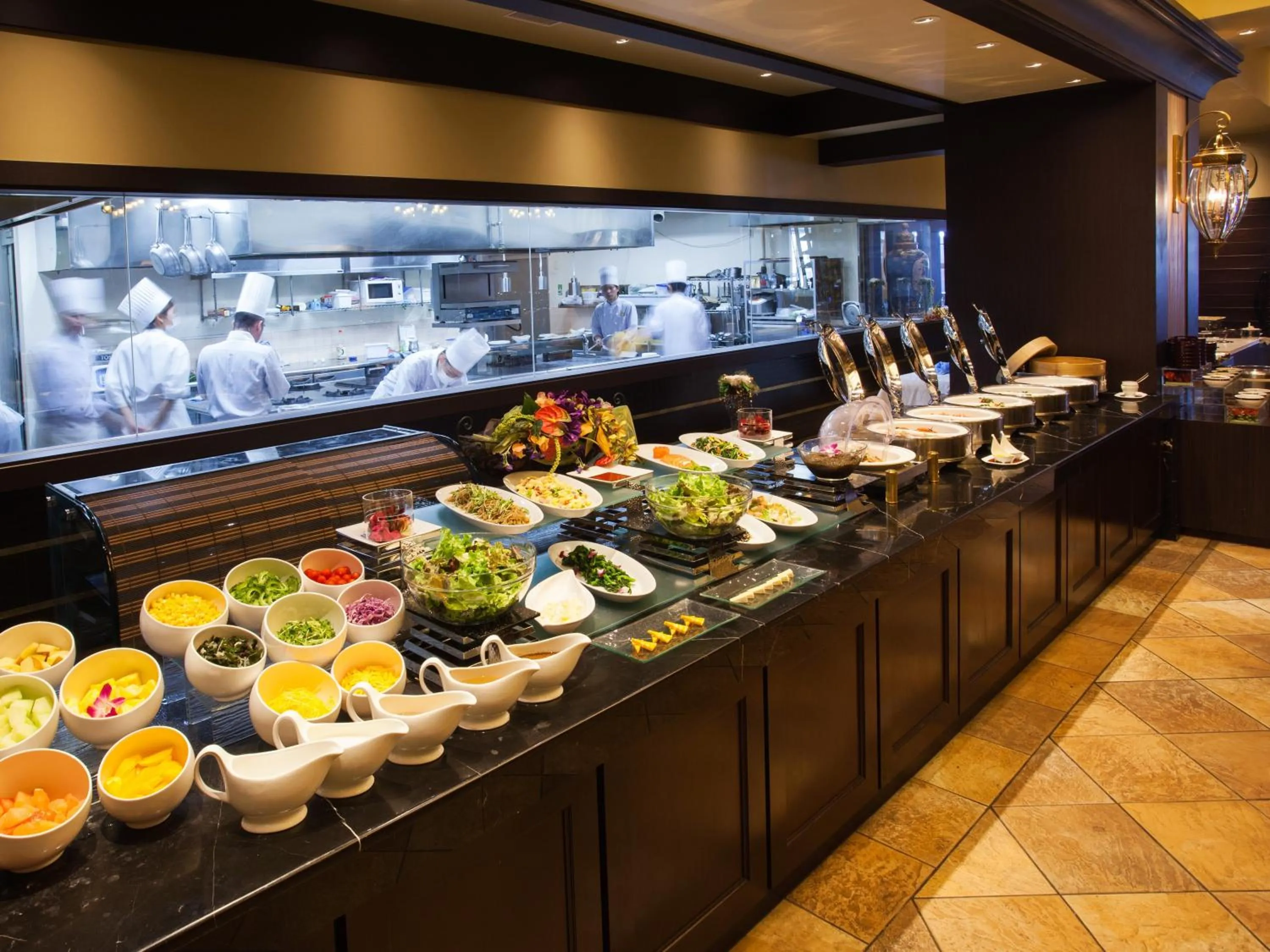 Restaurant/places to eat in Okinawa Kariyushi Resort EXES Onna