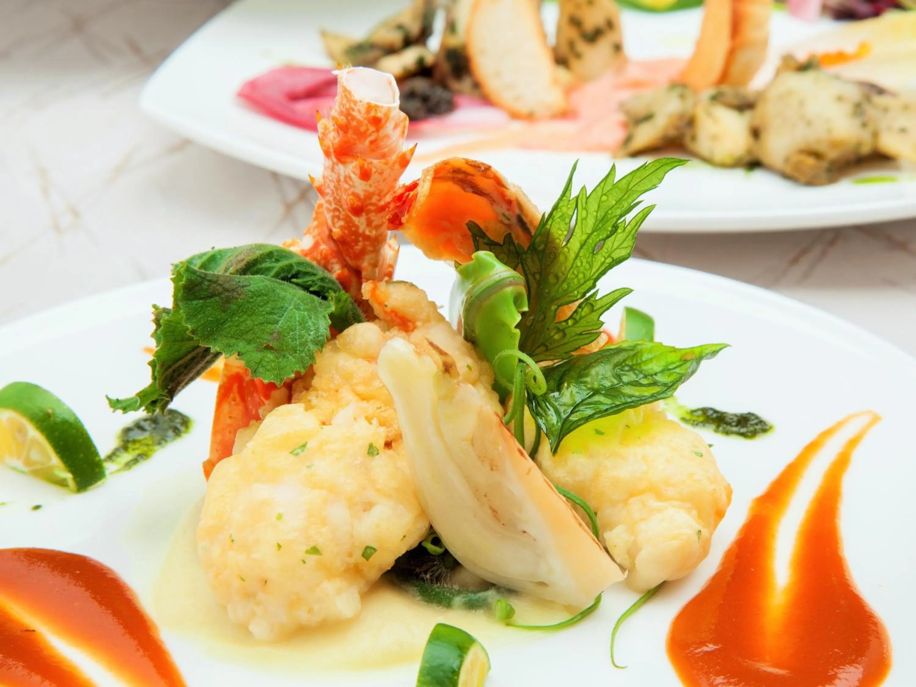 Restaurant/places to eat in Okinawa Kariyushi Resort EXES Onna