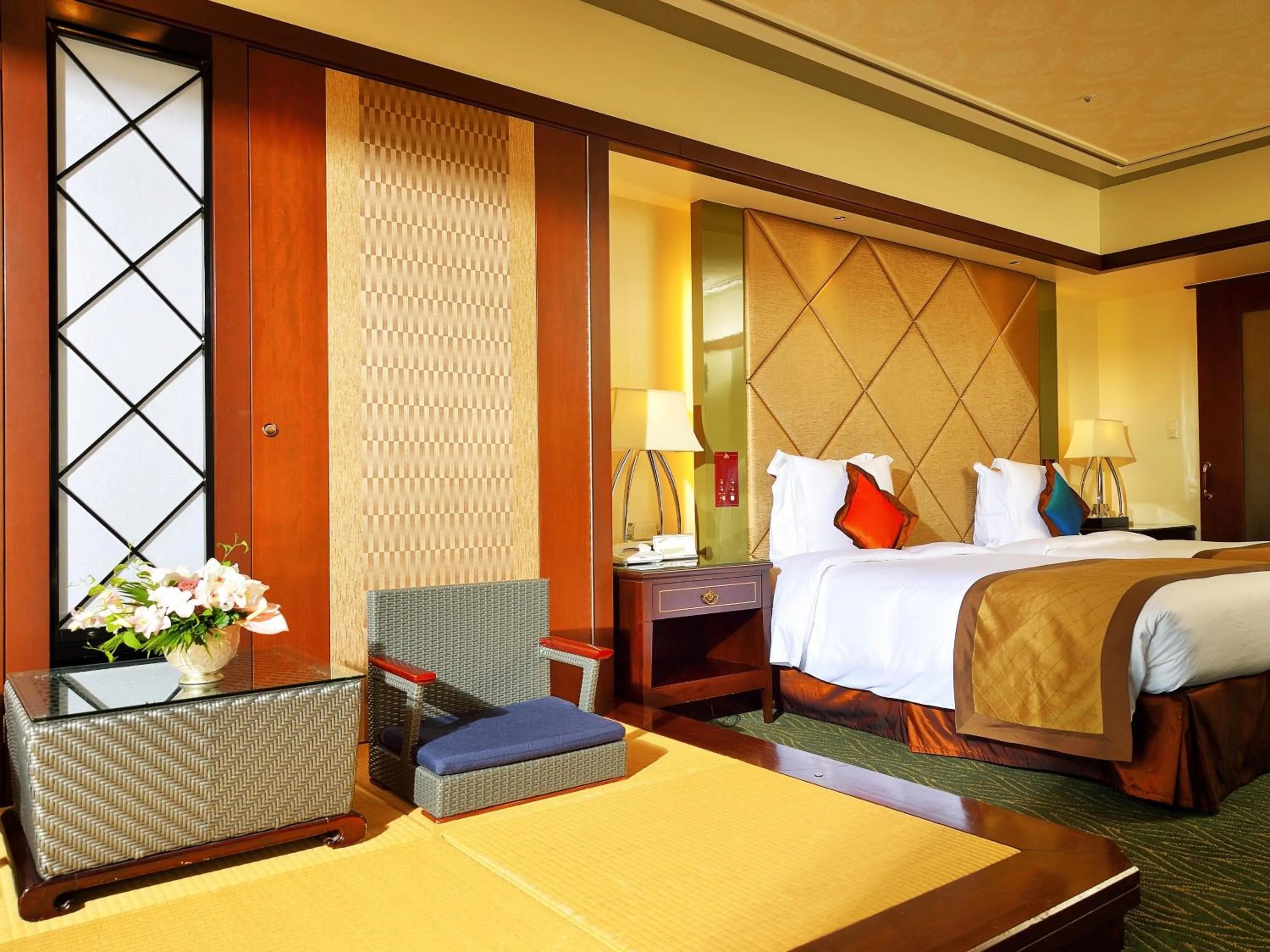 Photo of the whole room, Bed in Okinawa Kariyushi Resort EXES Onna