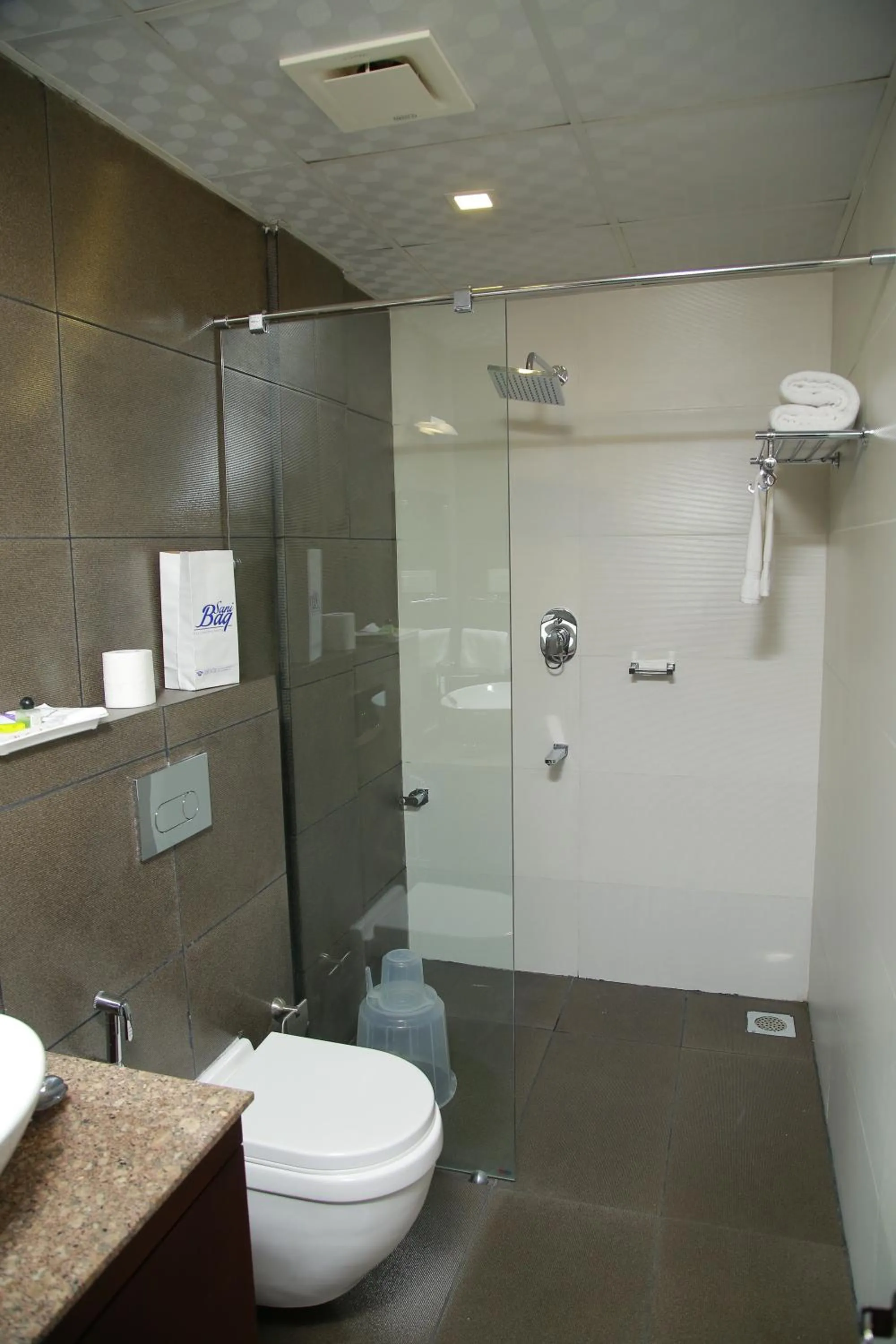 Bathroom in Four N Square Residency