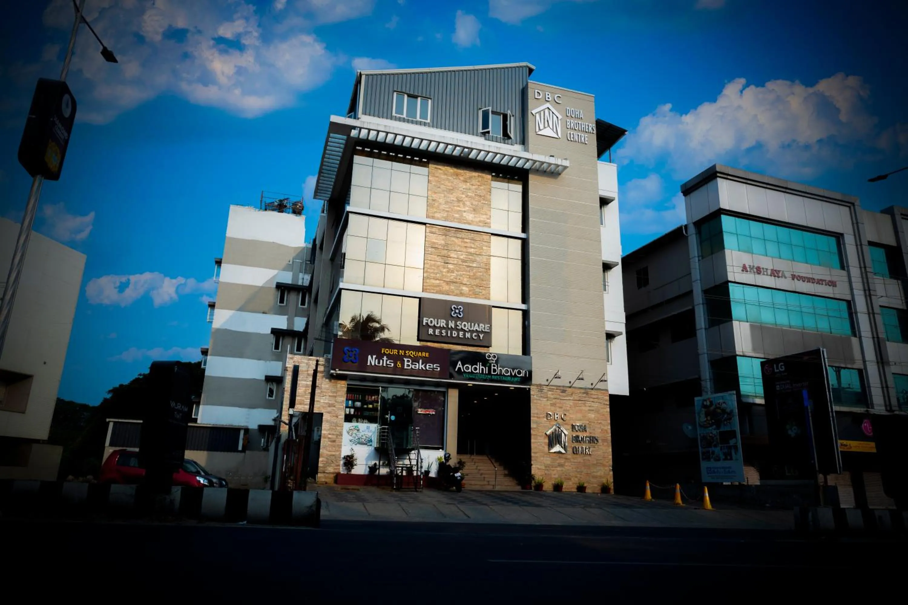 Property building in Four N Square Residency