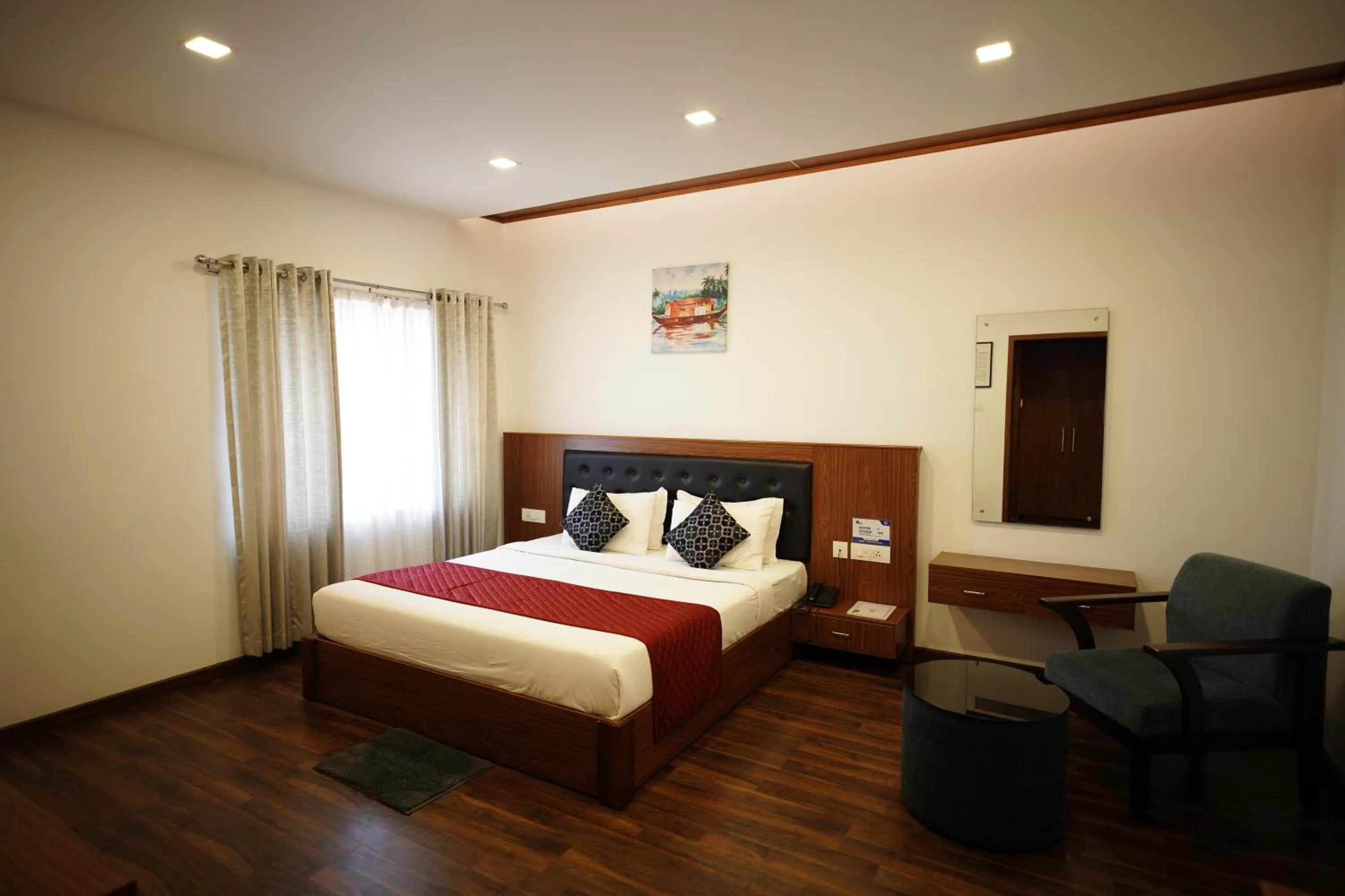 Bed in Four N Square Residency
