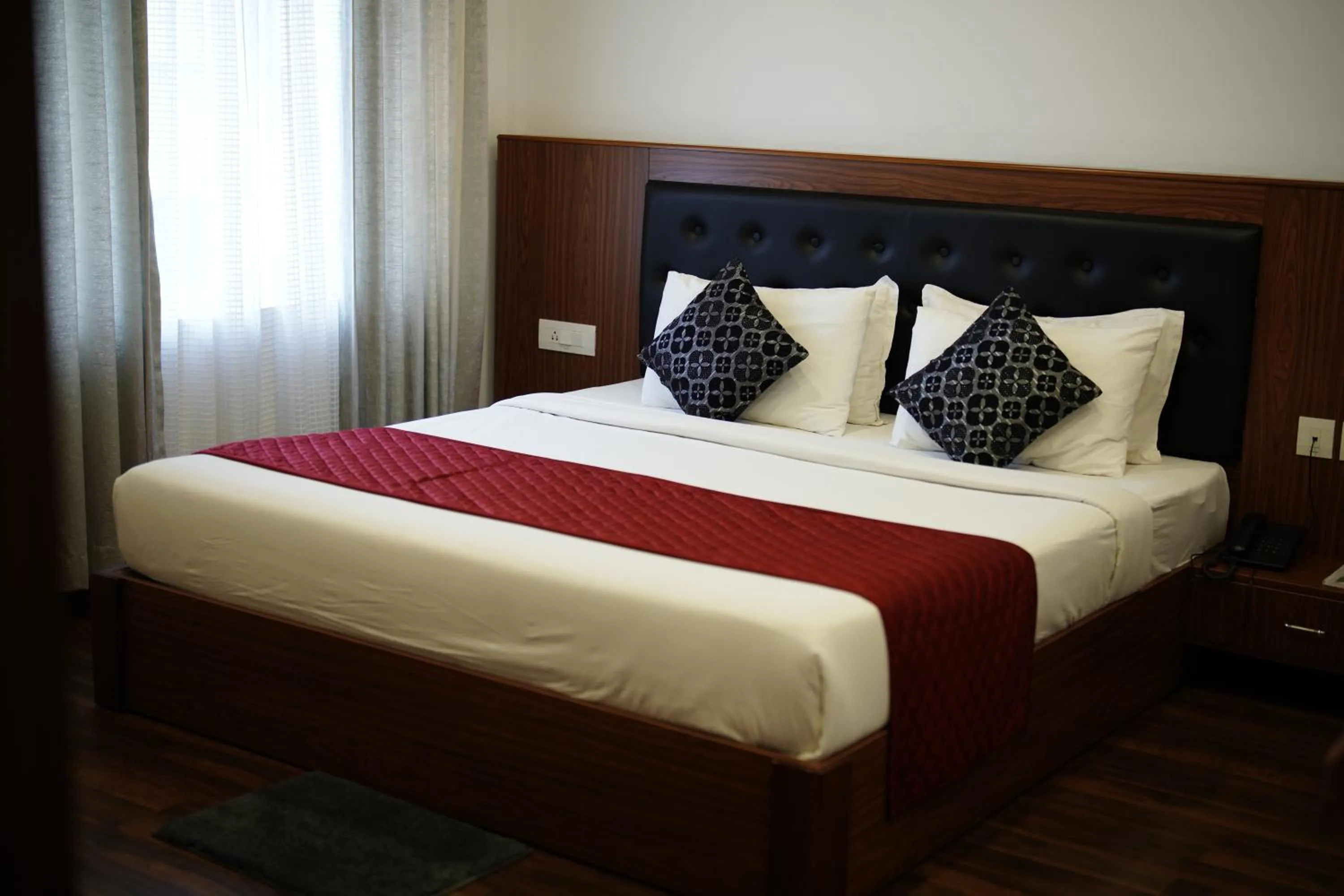 Bed in Four N Square Residency