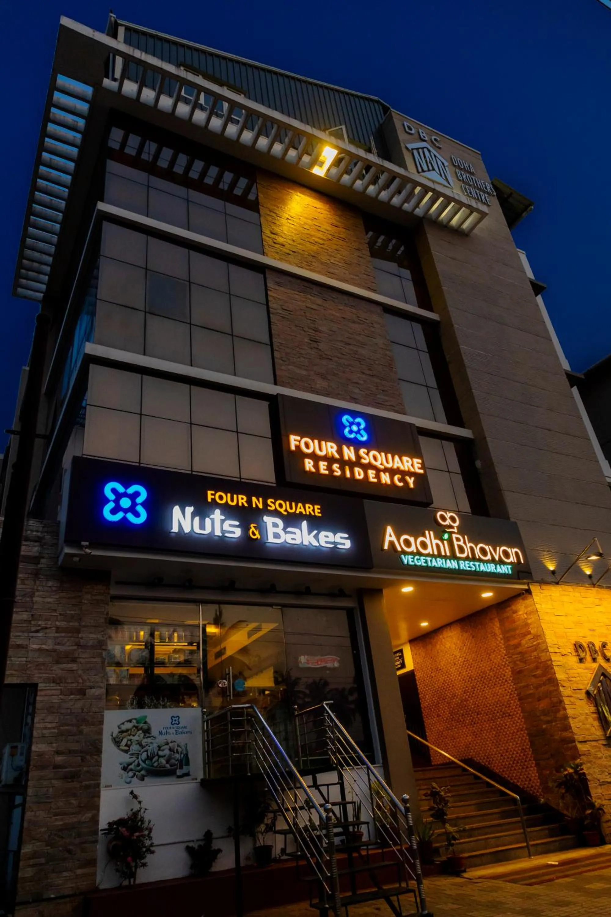 Property building in Four N Square Residency