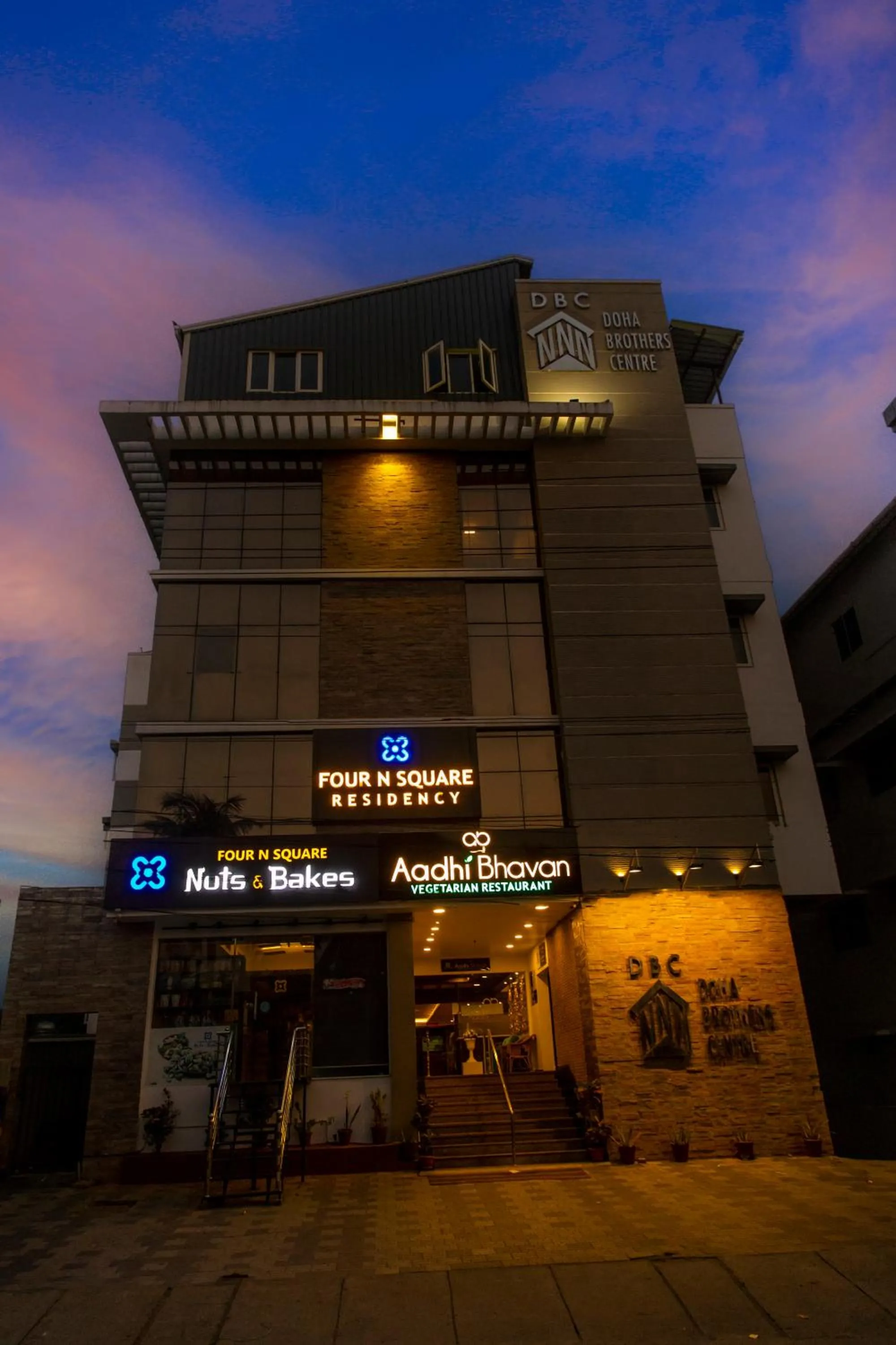 Property building in Four N Square Residency