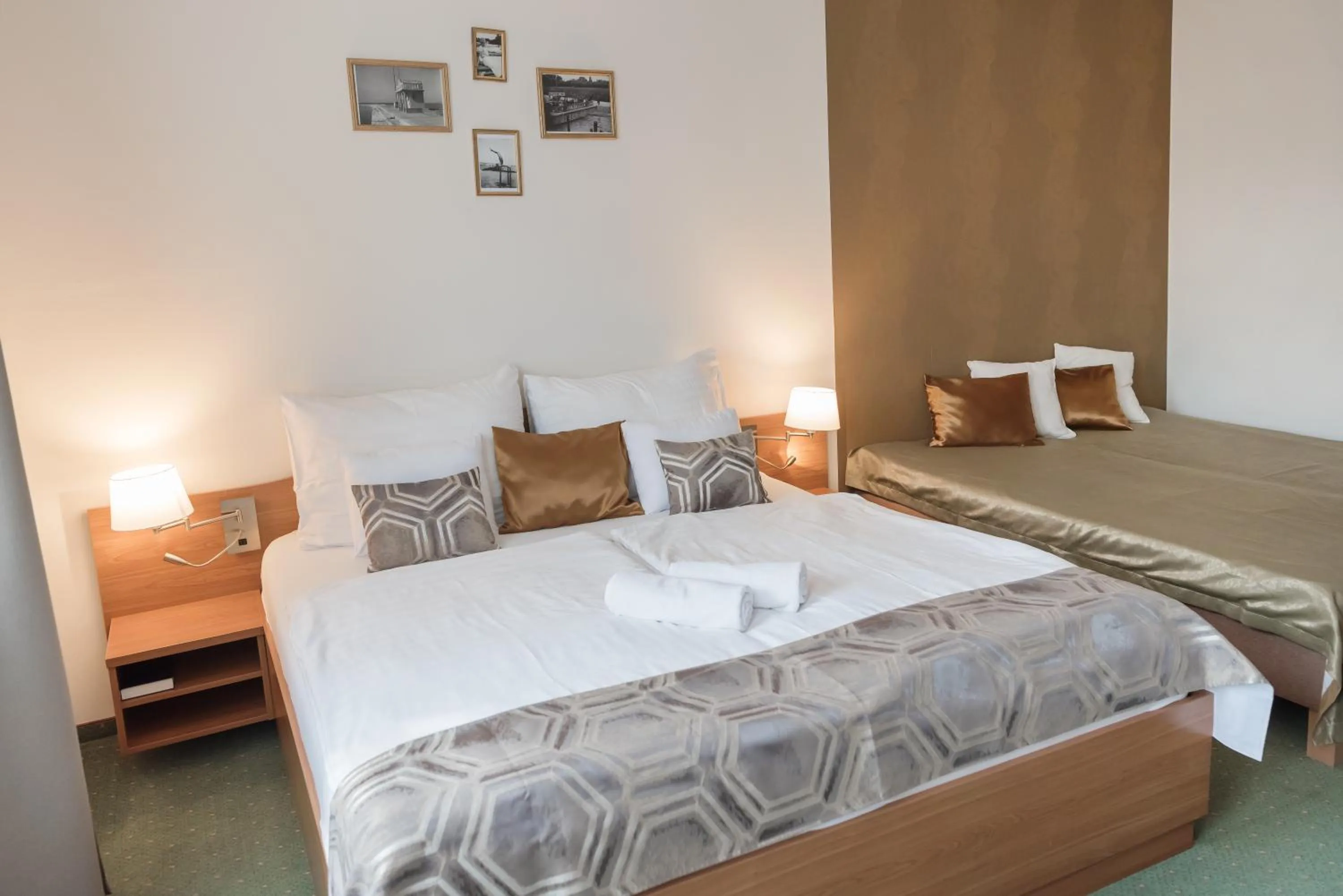 Bed in Hotel Anna Villa