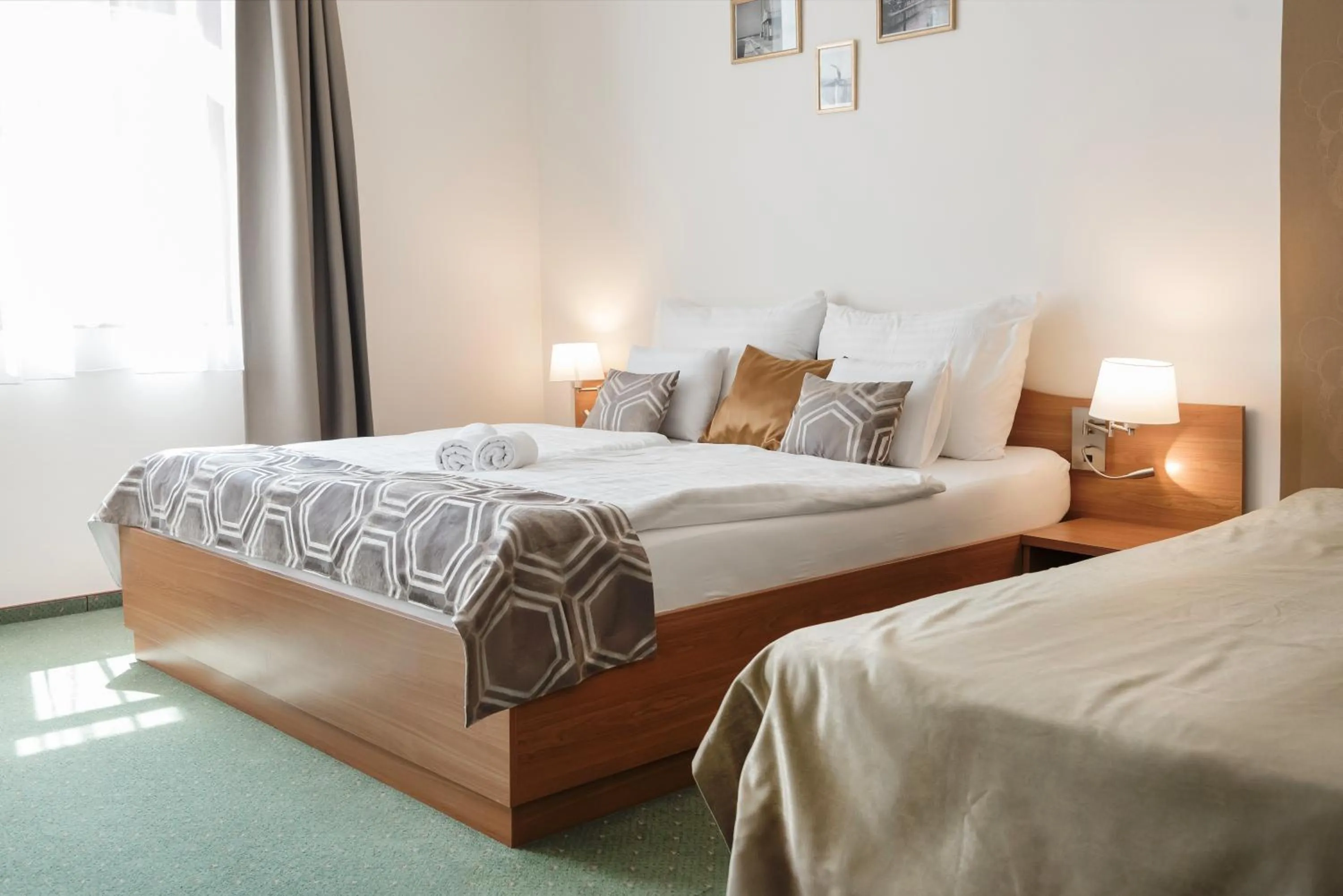 Bed in Hotel Anna Villa