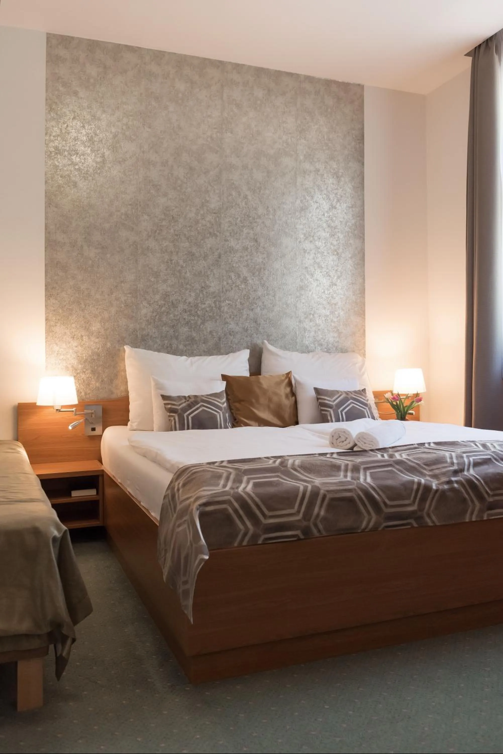 Bed in Hotel Anna Villa