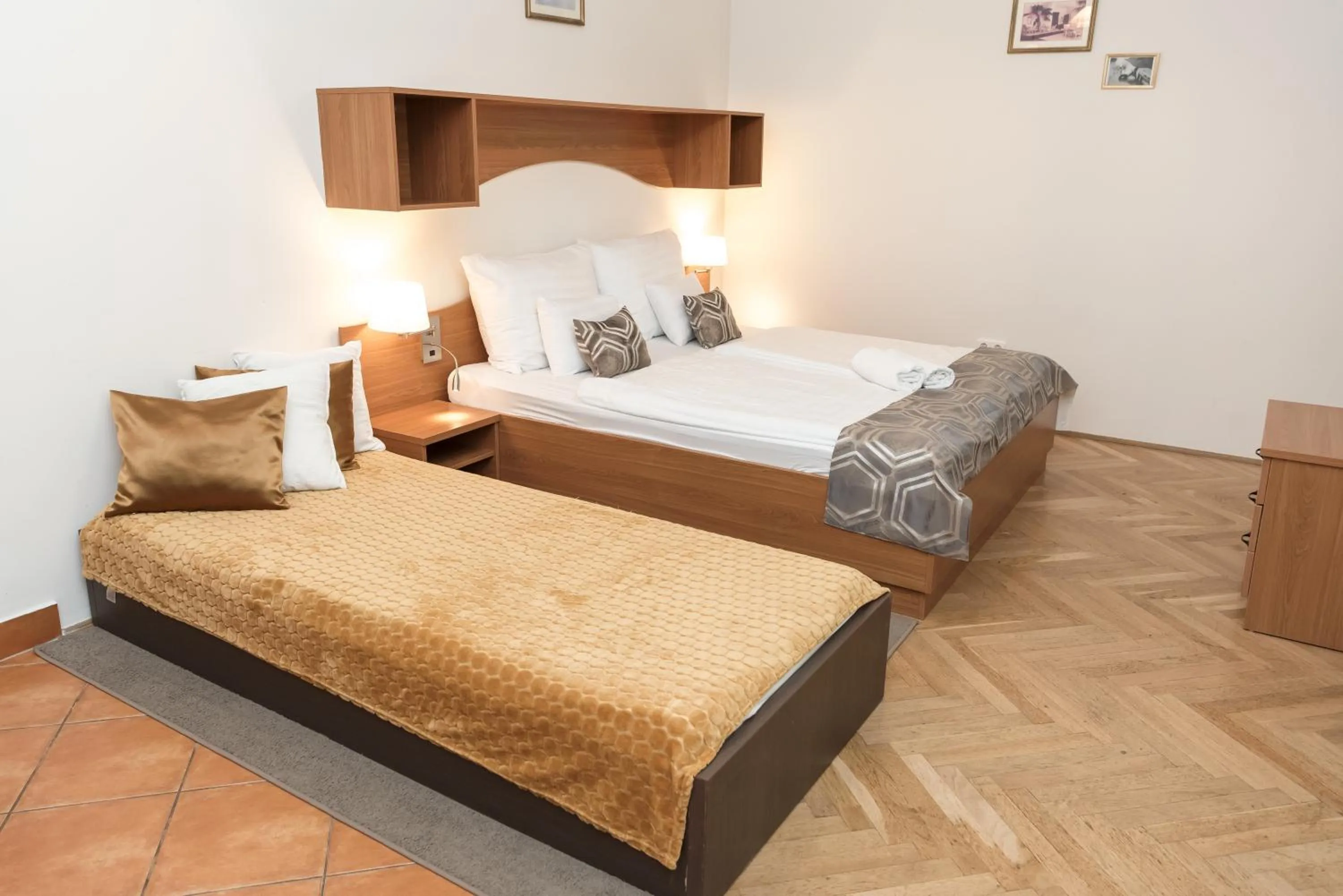 Bed in Hotel Anna Villa