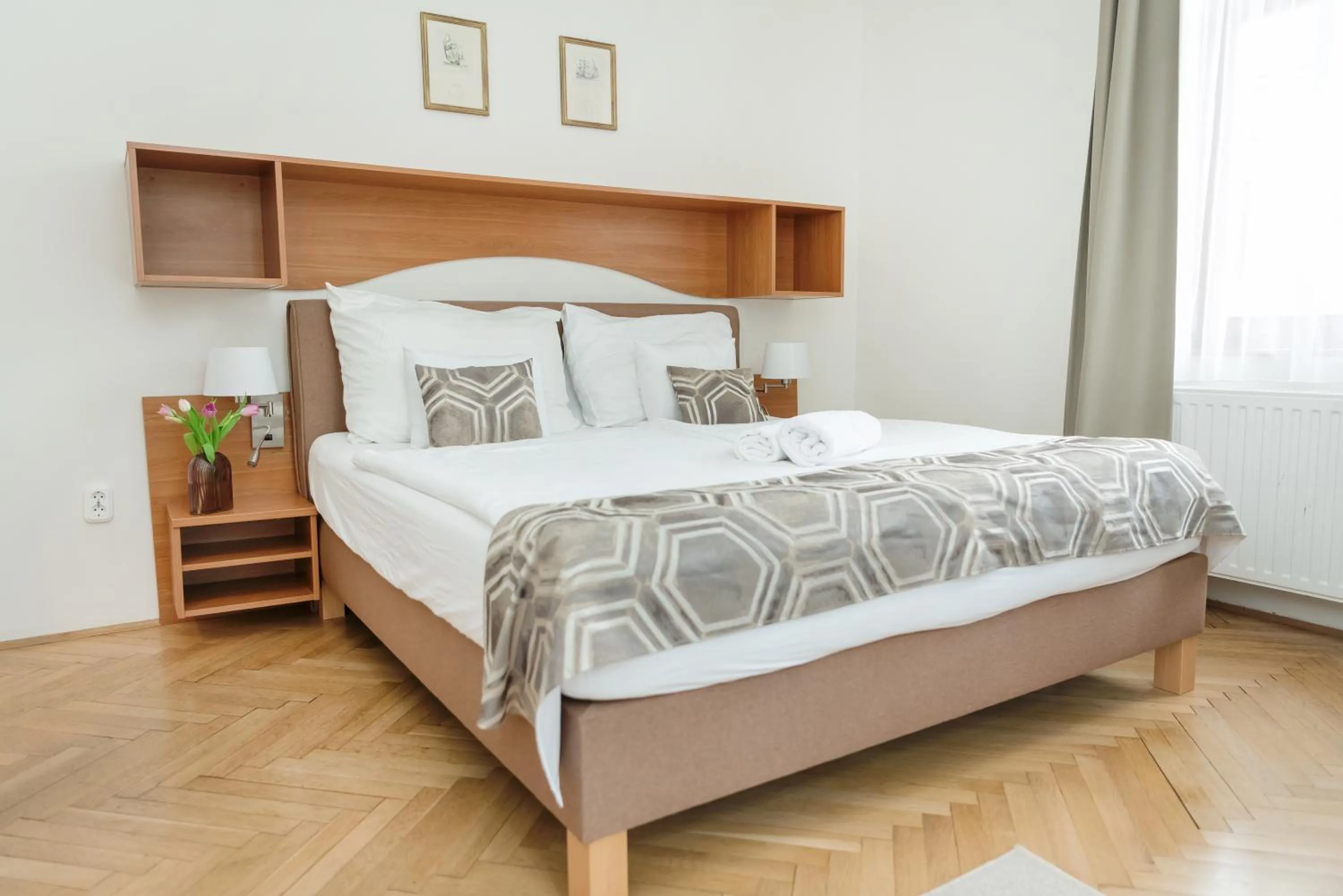 Bed in Hotel Anna Villa