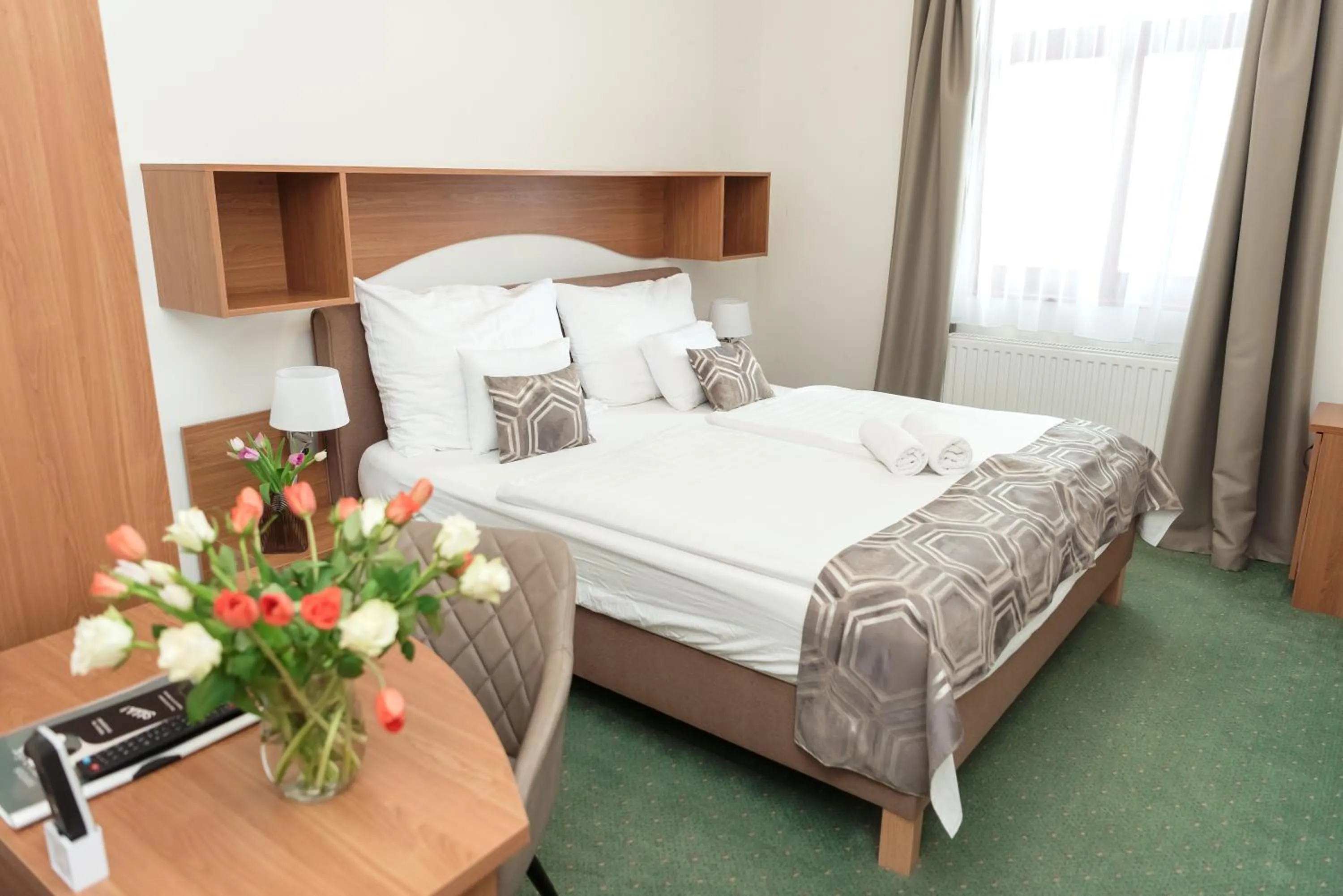 Bed in Hotel Anna Villa