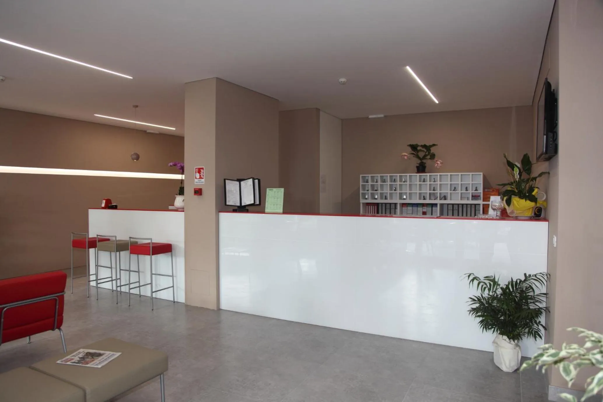 Lobby or reception in Hotel Regina