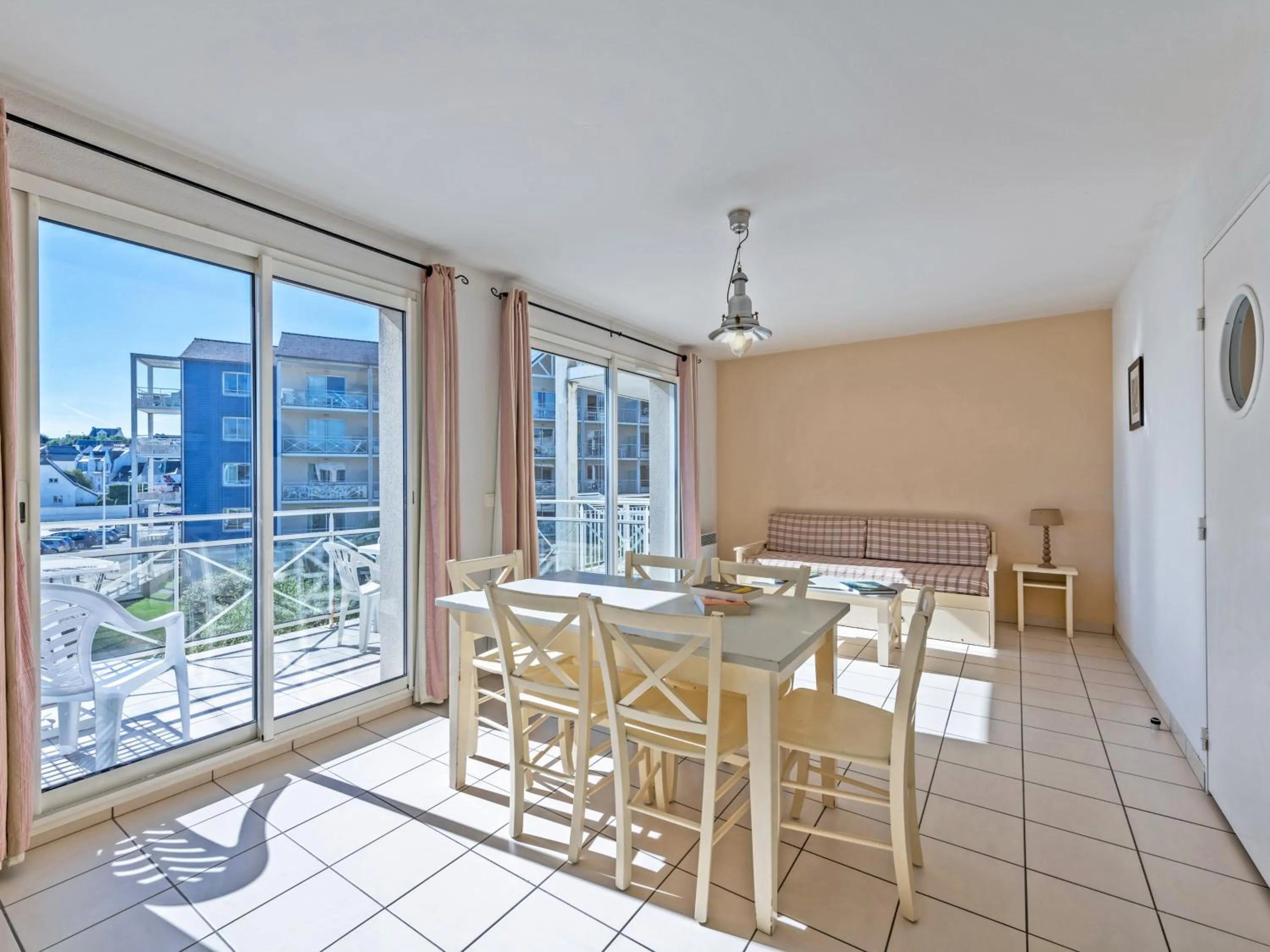 Seating area in Vacancéole - Le Domaine de Bertheaume