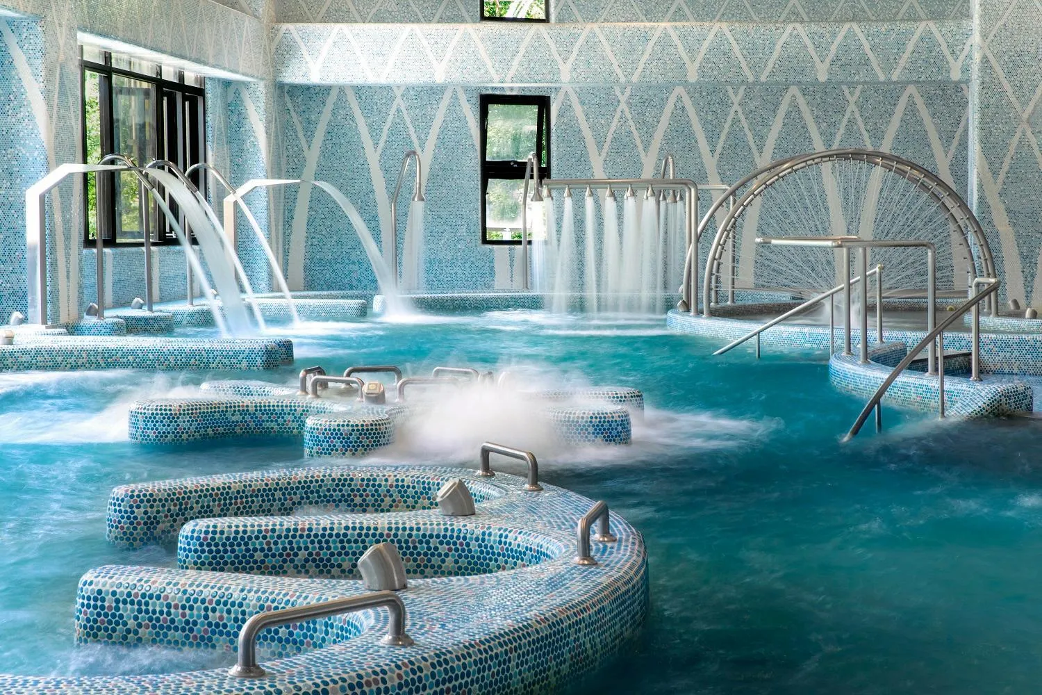 Hot Spring Bath in Hotel Valletta