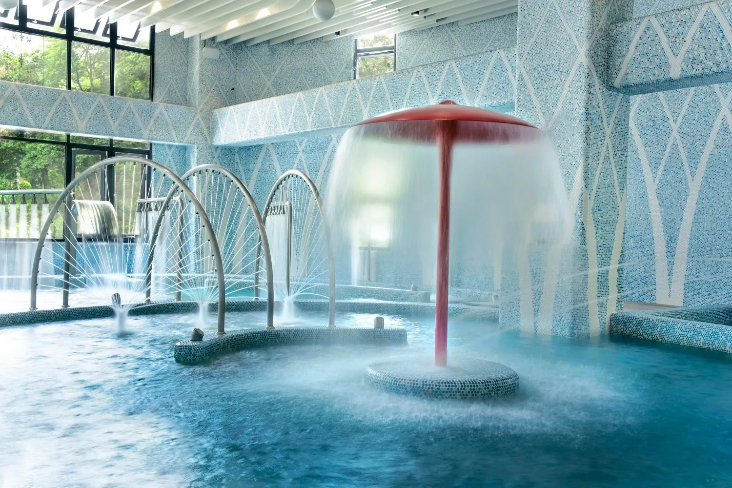 Hot Spring Bath in Hotel Valletta