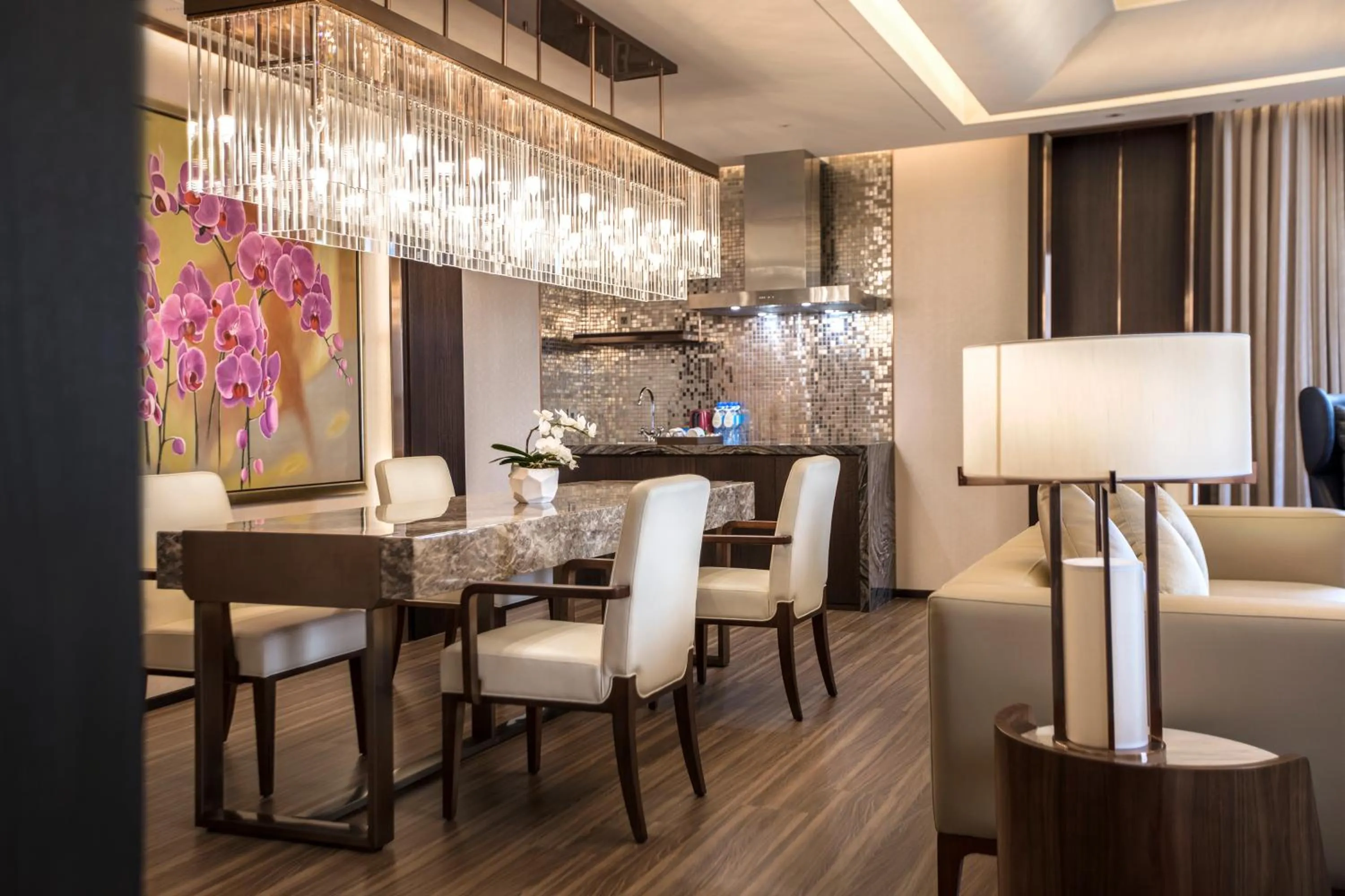 Kitchen or kitchenette in Hotel Valletta