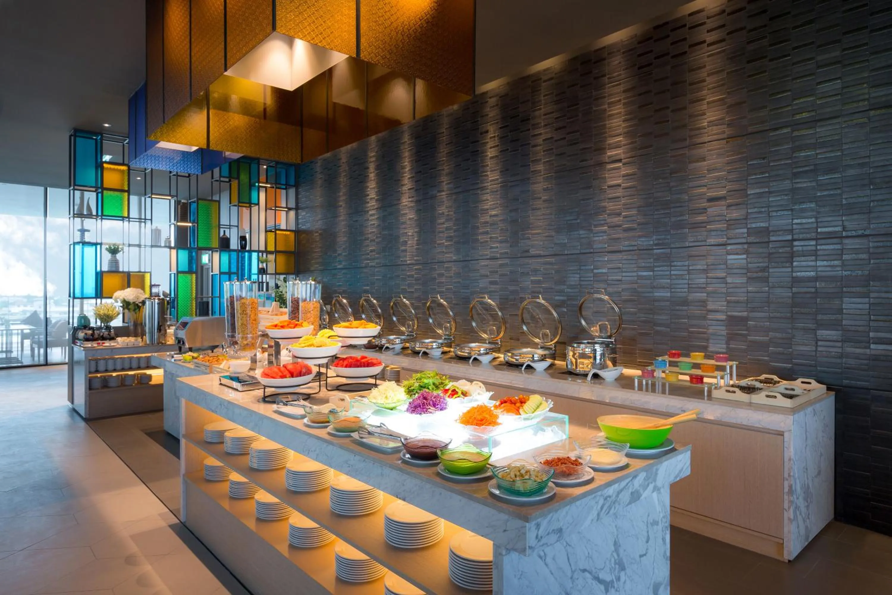 Buffet breakfast in ibis Styles Bangkok Sukhumvit Phra Khanong