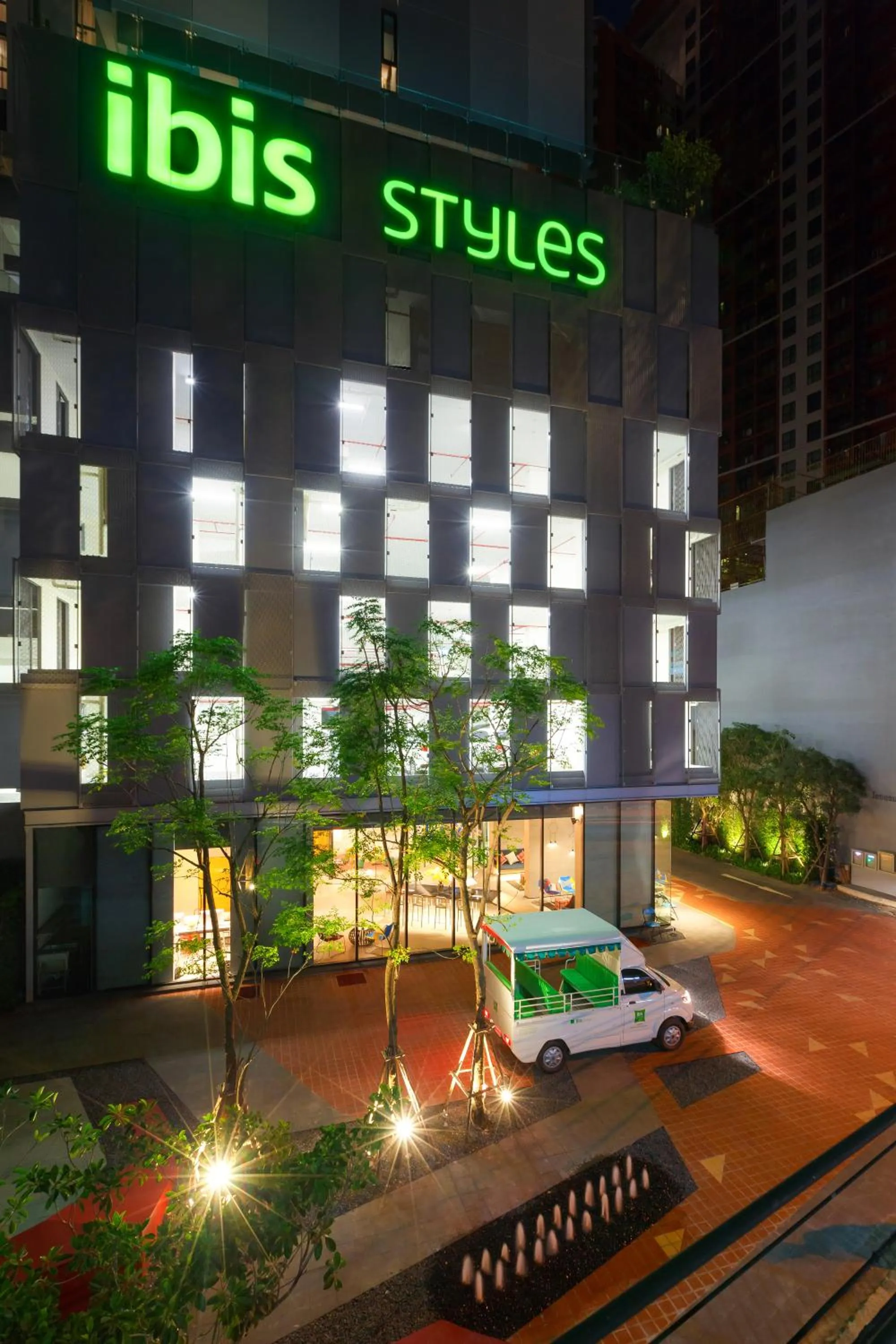 Bird's eye view in ibis Styles Bangkok Sukhumvit Phra Khanong