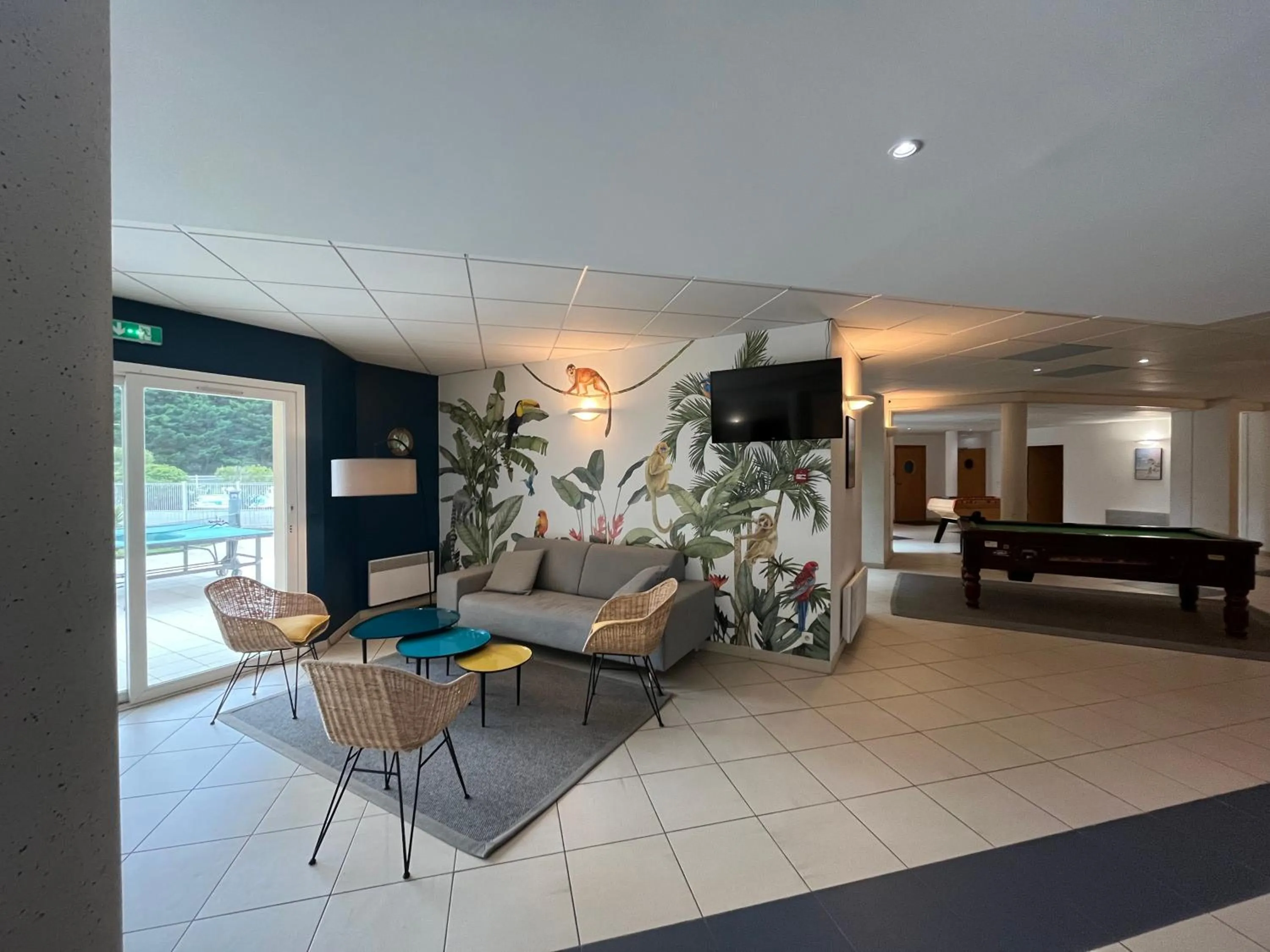 Billiard in Résidence Néméa Kermael