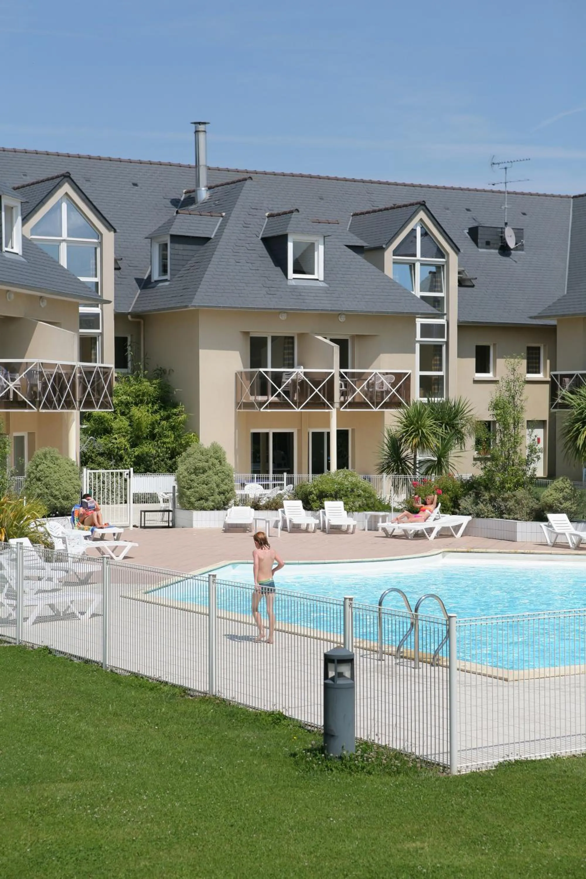 Solarium in Résidence Néméa Kermael