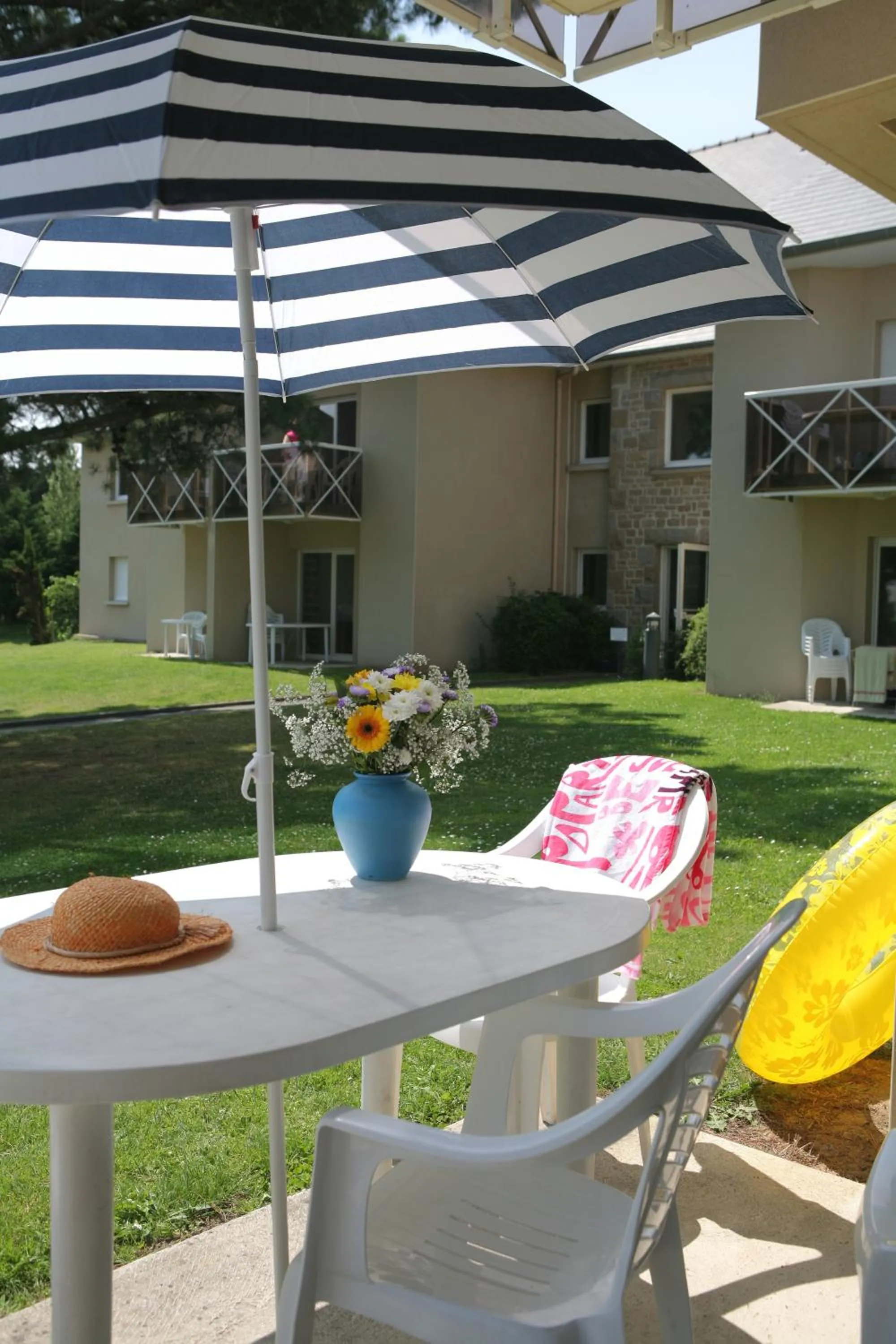 Balcony/Terrace in Résidence Néméa Kermael
