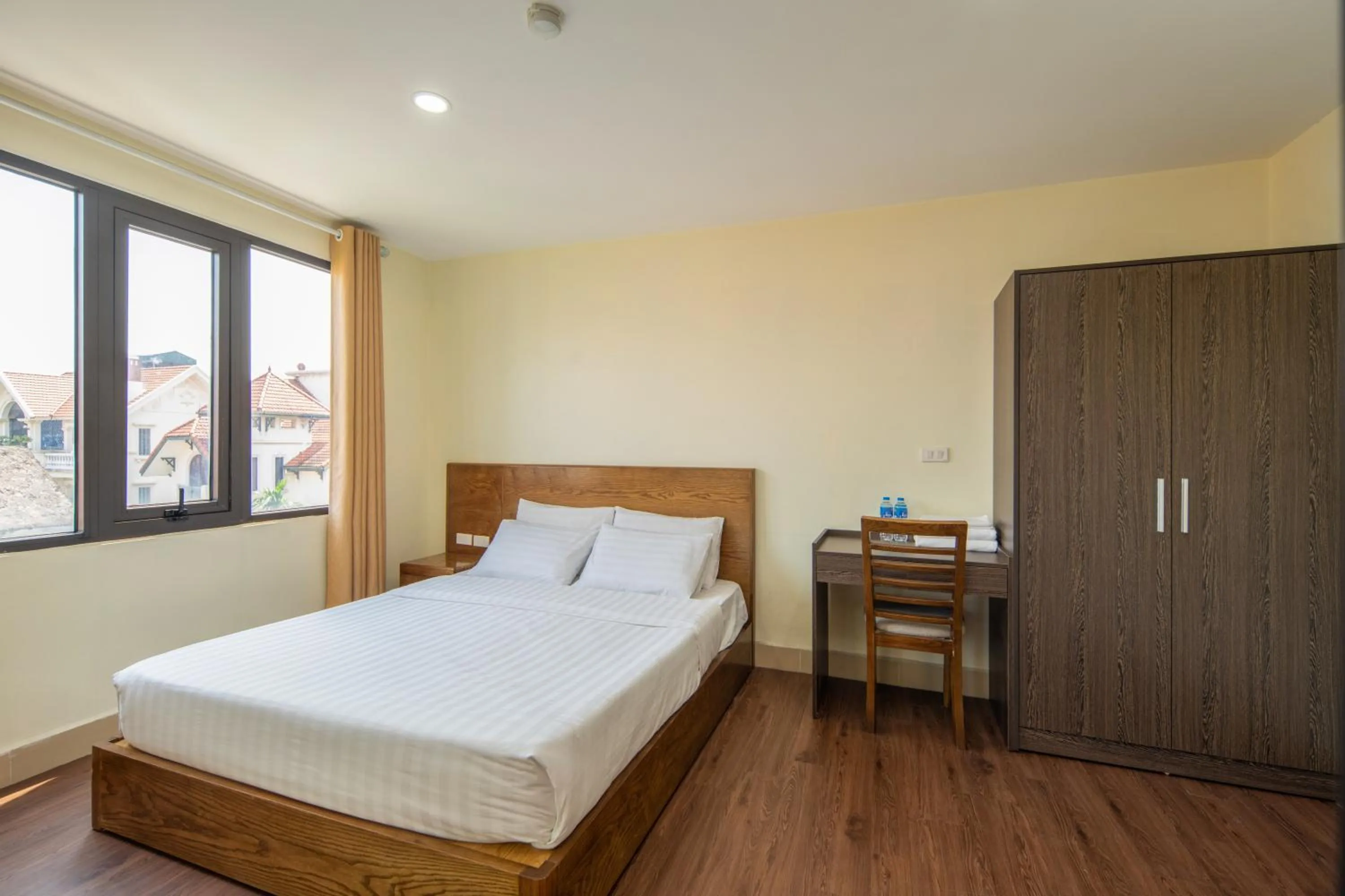 Bed in Granda Hanoi Hotel & Apartment