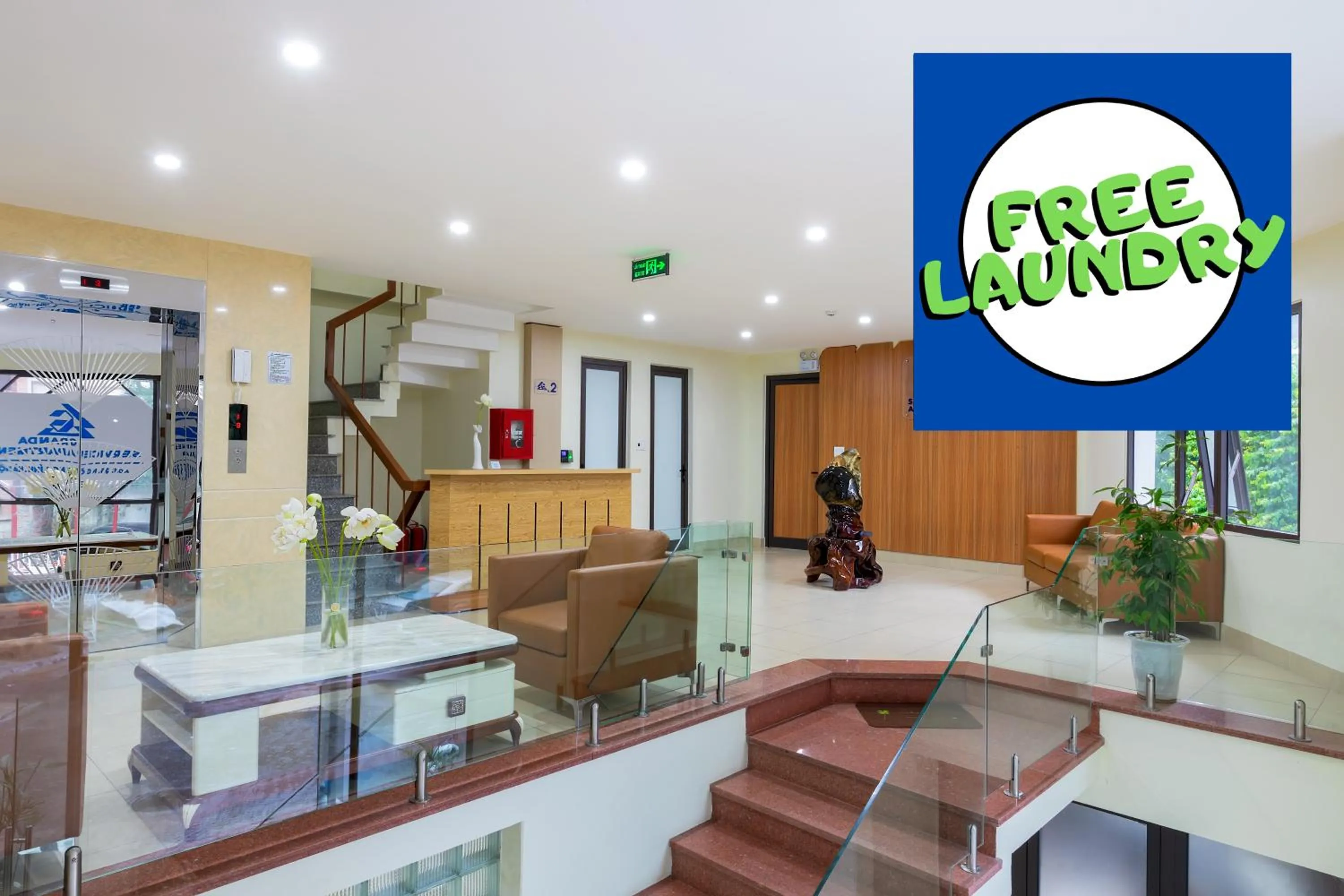 Property building in Granda Hanoi Hotel & Apartment